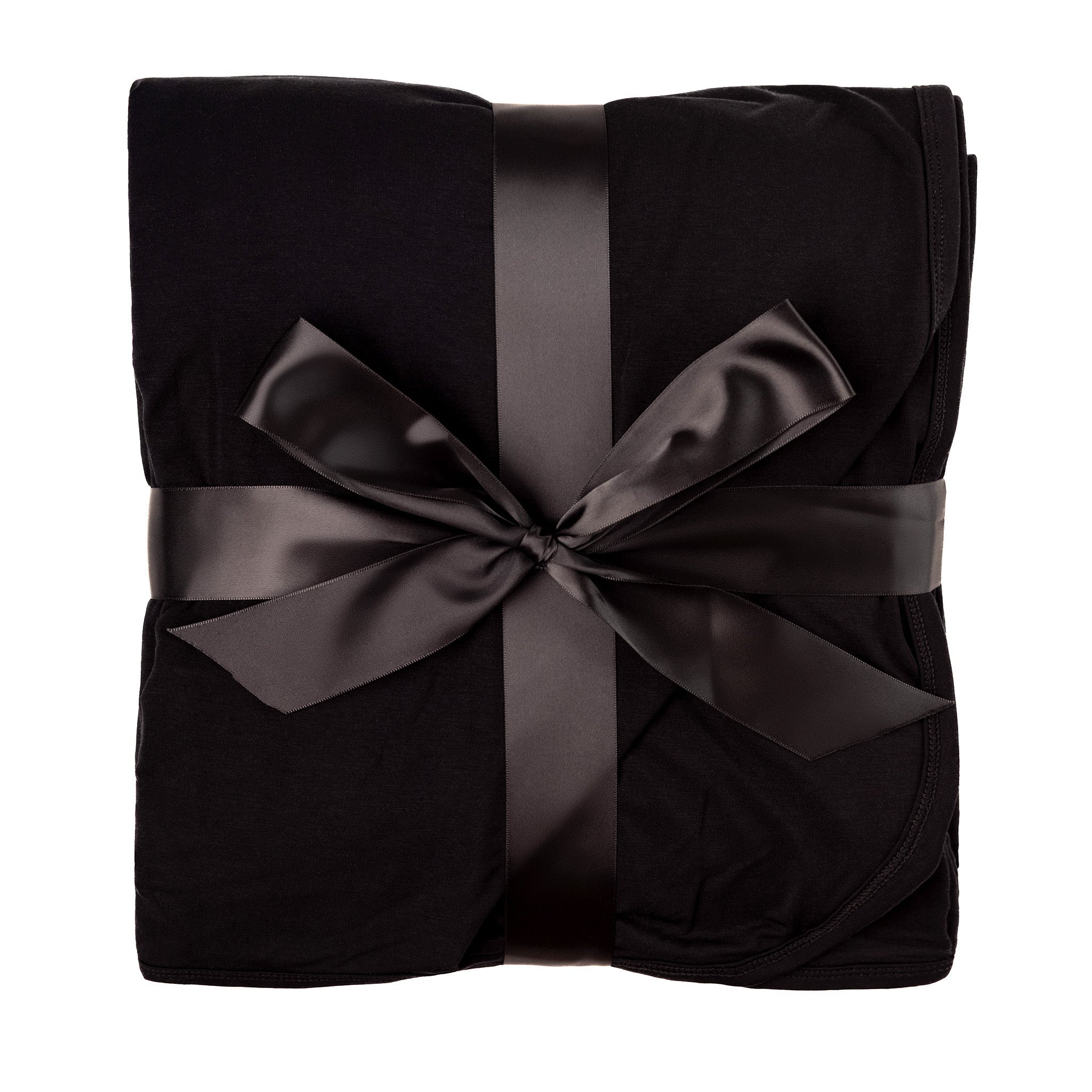 Black | Double Layer Bamboo Adult Blanket