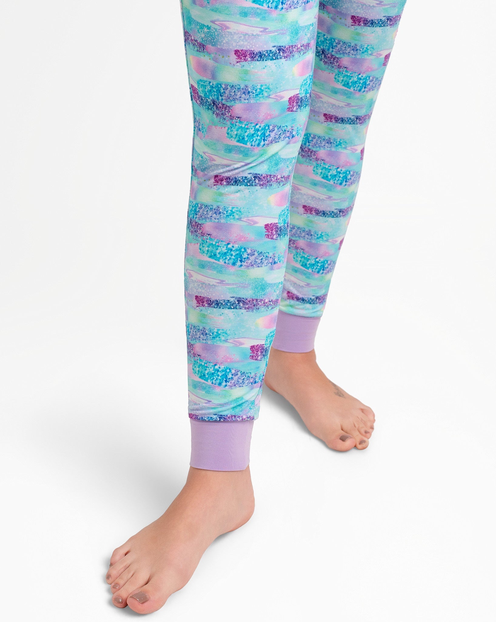 Mermaid Glitter | Women's Bamboo Jogger Pajama Pants