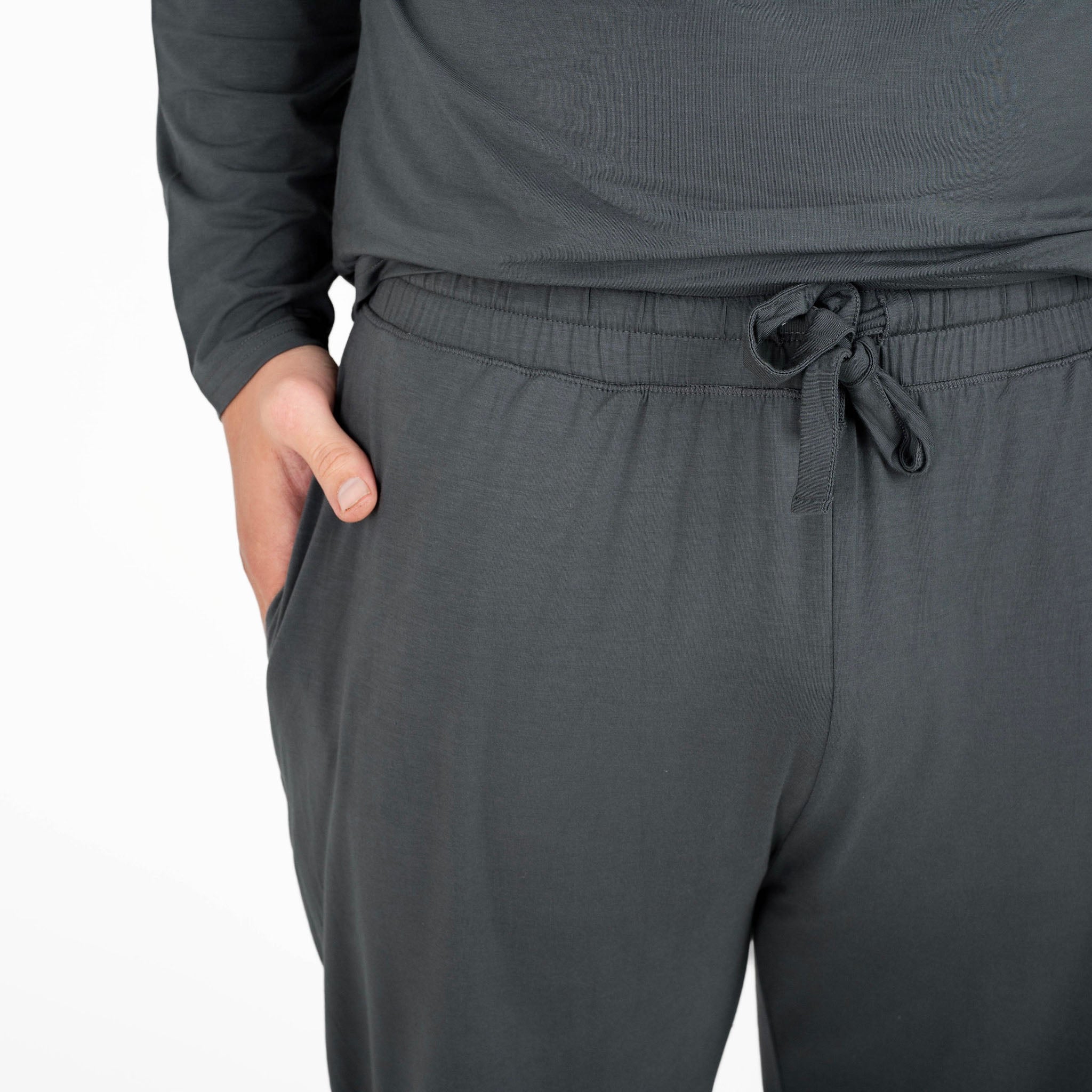 Charcoal | Men's Bamboo Relaxed Lounge Pajama Pants