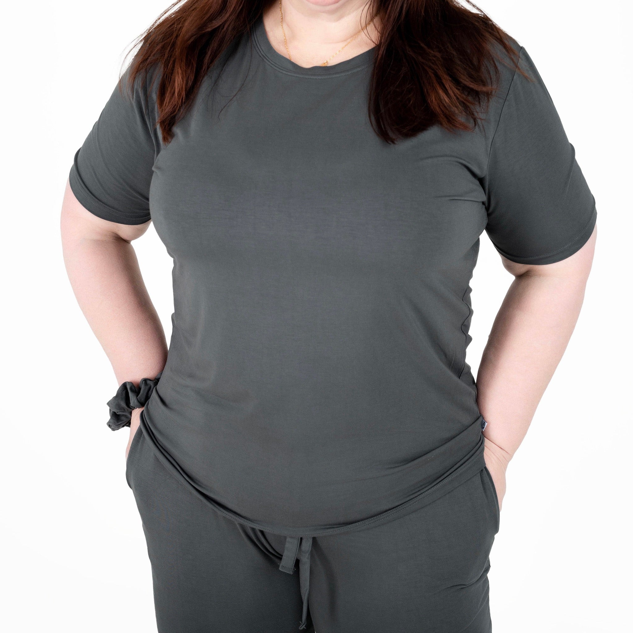 Charcoal | Women's Bamboo Jogger Pajama Pants