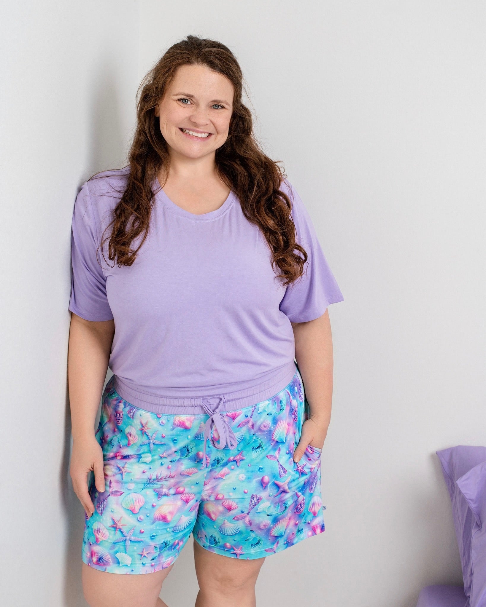 Pale Lavender | Adult Bamboo Short Sleeve T-shirt