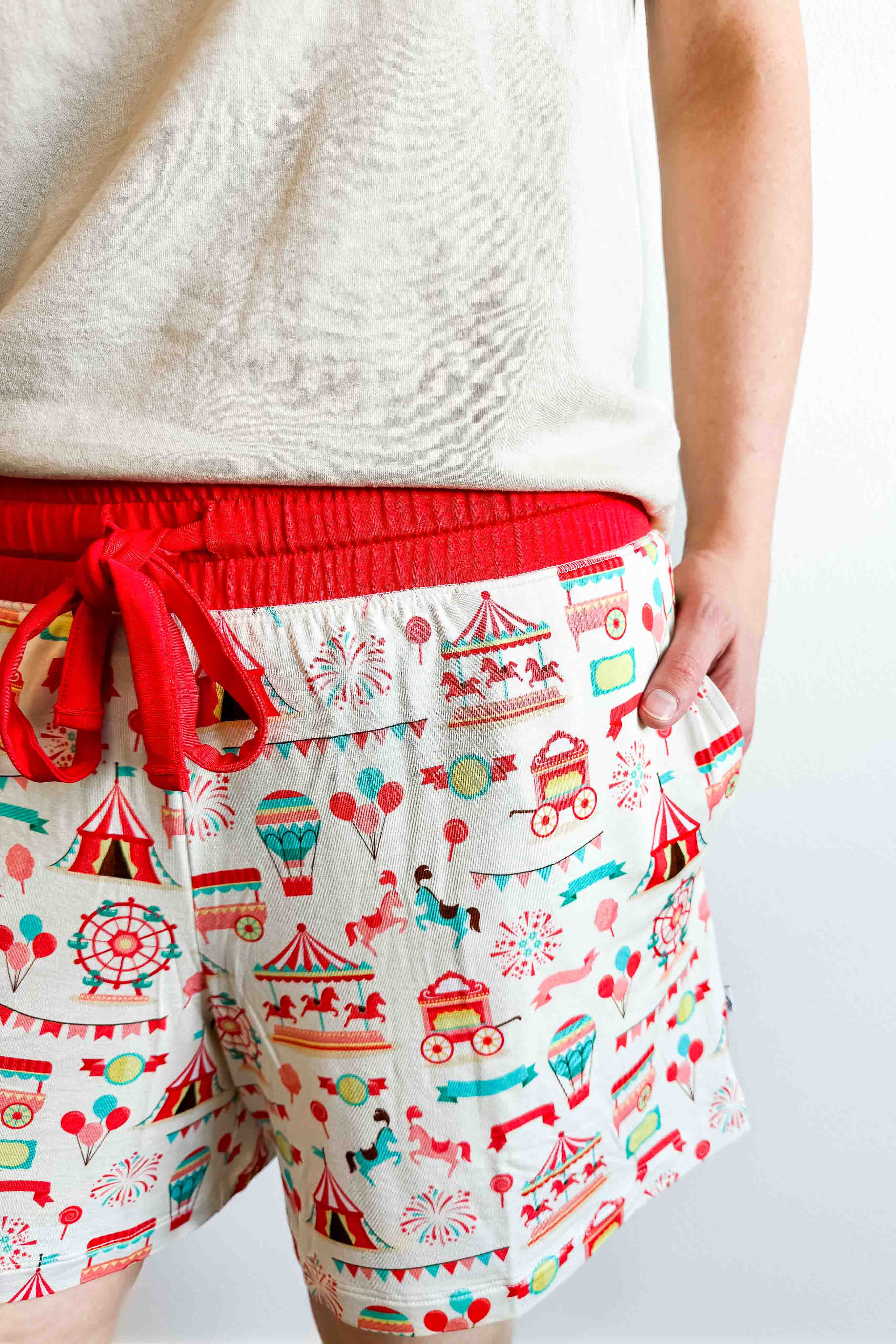 Classic Carnival | Women's Bamboo Pajama Shorts