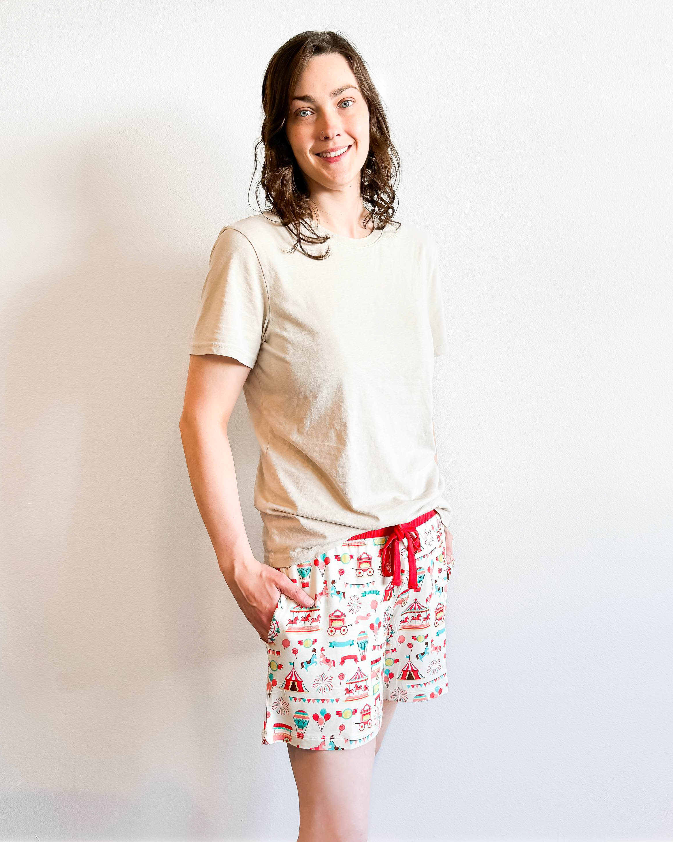 Classic Carnival | Women's Bamboo Pajama Shorts