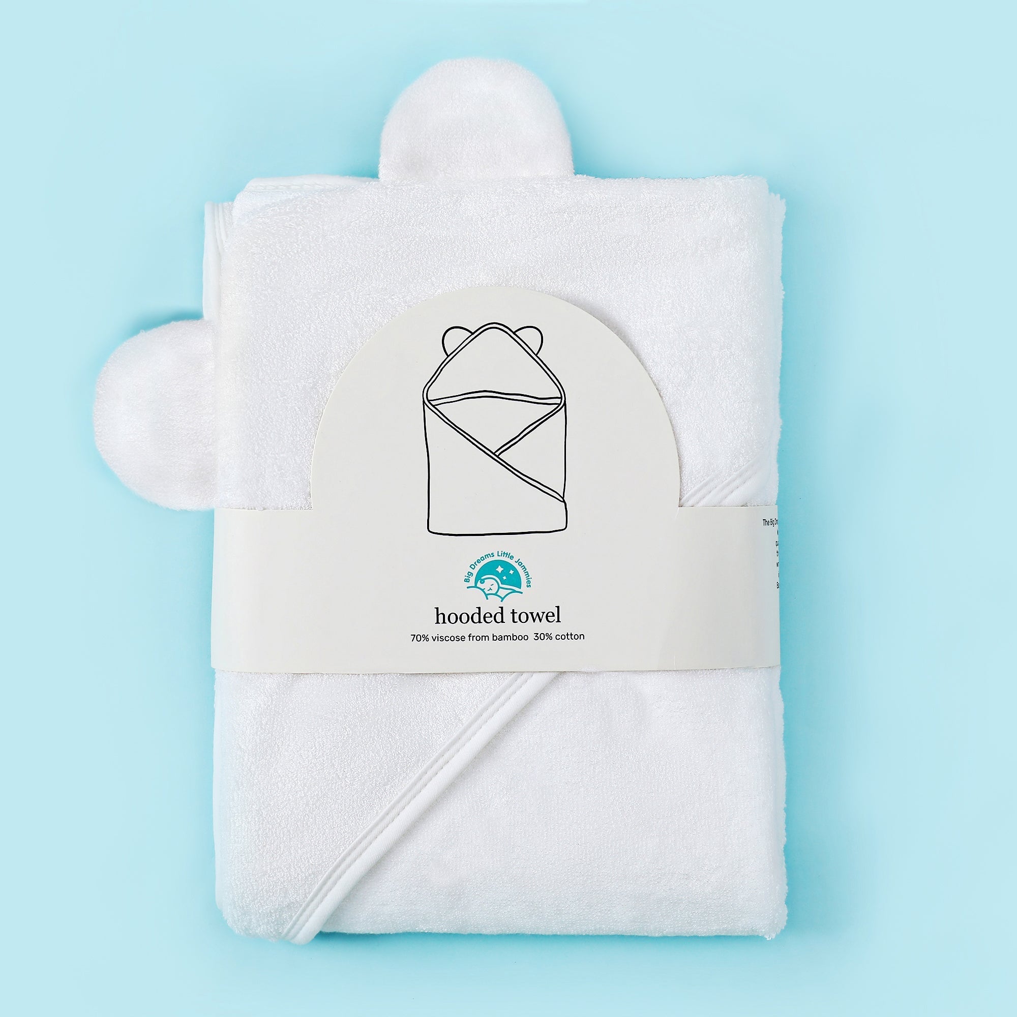 Bamboo Baby Hooded Towel Bdlj