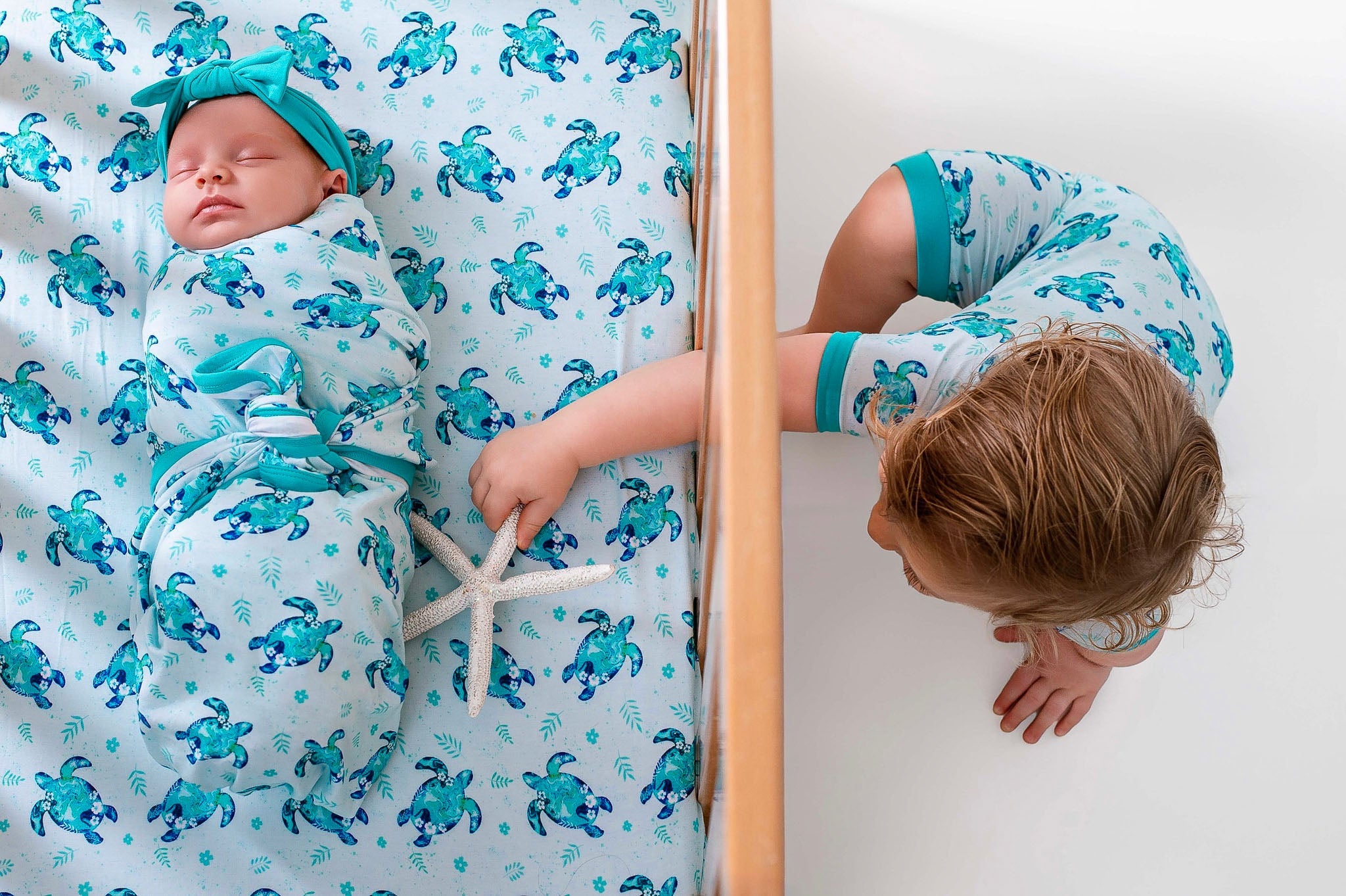 Sea Turtles | Bamboo Crib Sheet