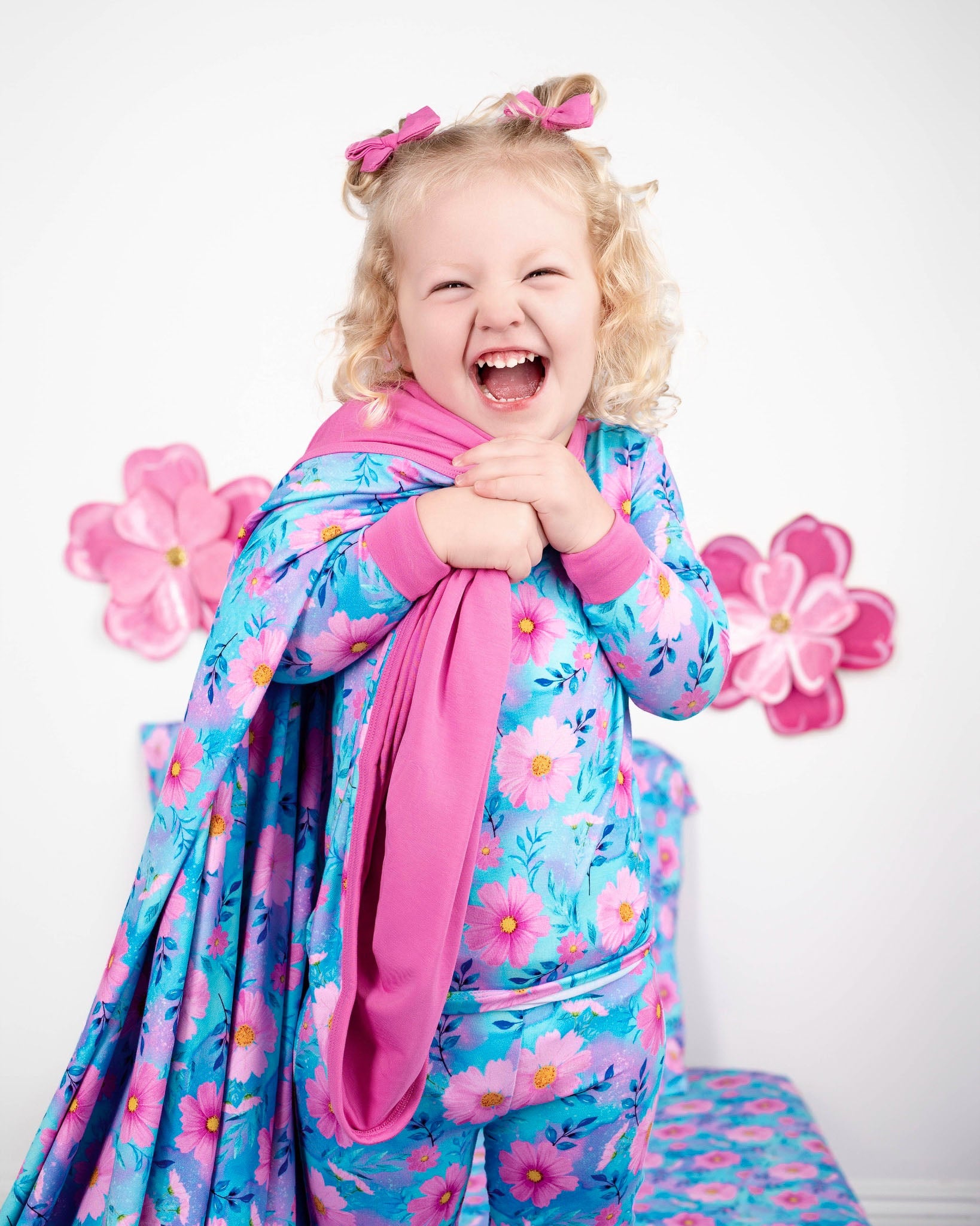 Dreamy Cosmos | Two-piece Bamboo Long Sleeve Toddler & Kids Pajamas
