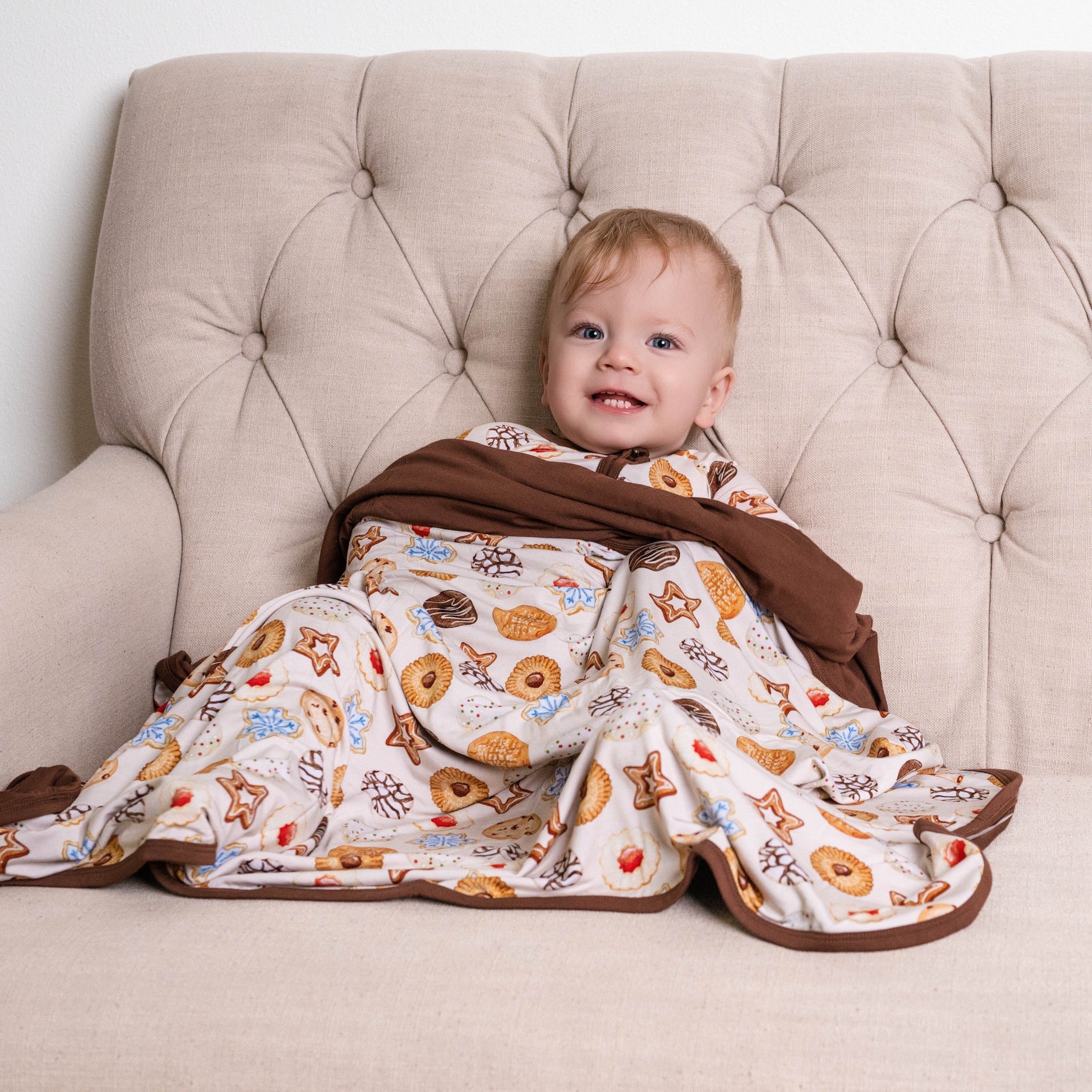 Cookie Swap | Double Layer Bamboo Toddler Blanket