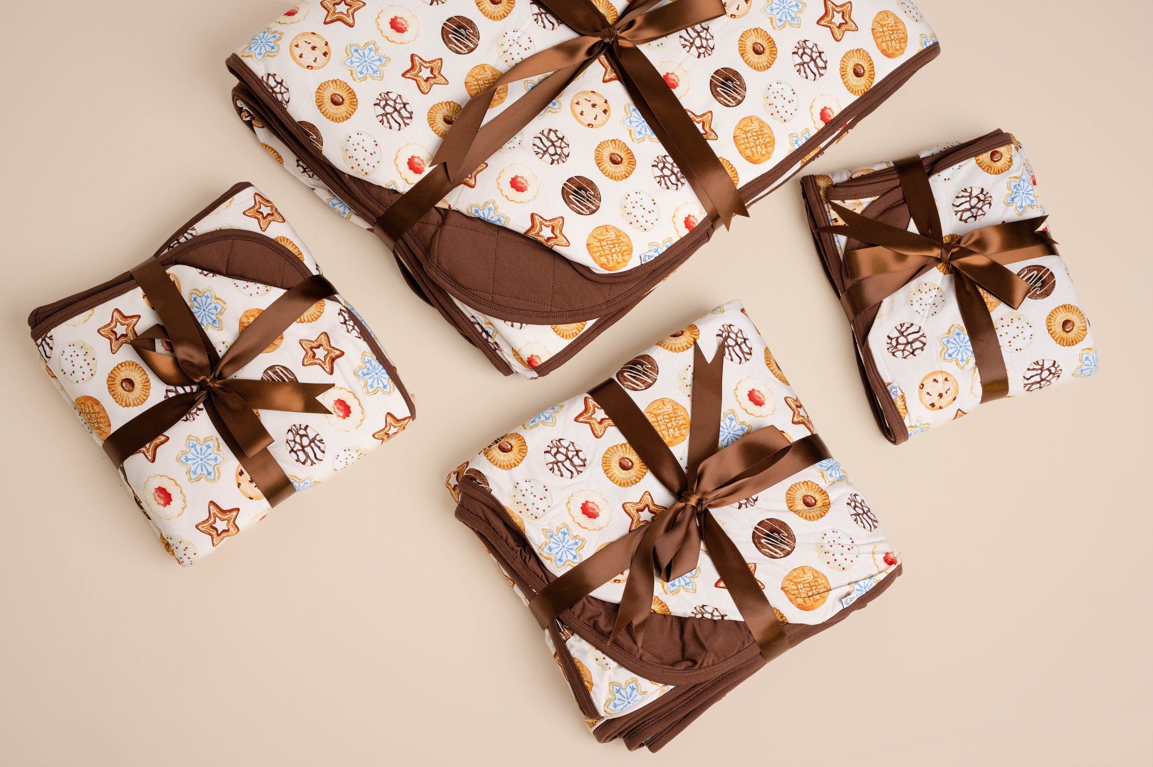 Cookie Swap | Mini Quilted Bamboo Baby Blanket