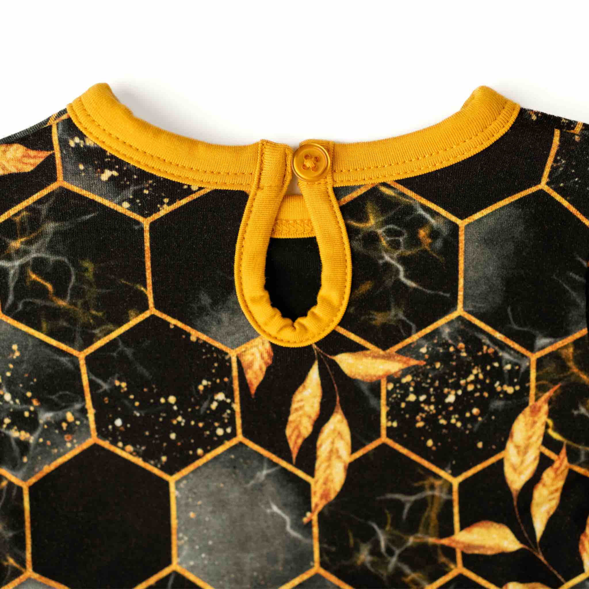 Midnight Honey | Baby & Toddler Bamboo Bodysuit Dress