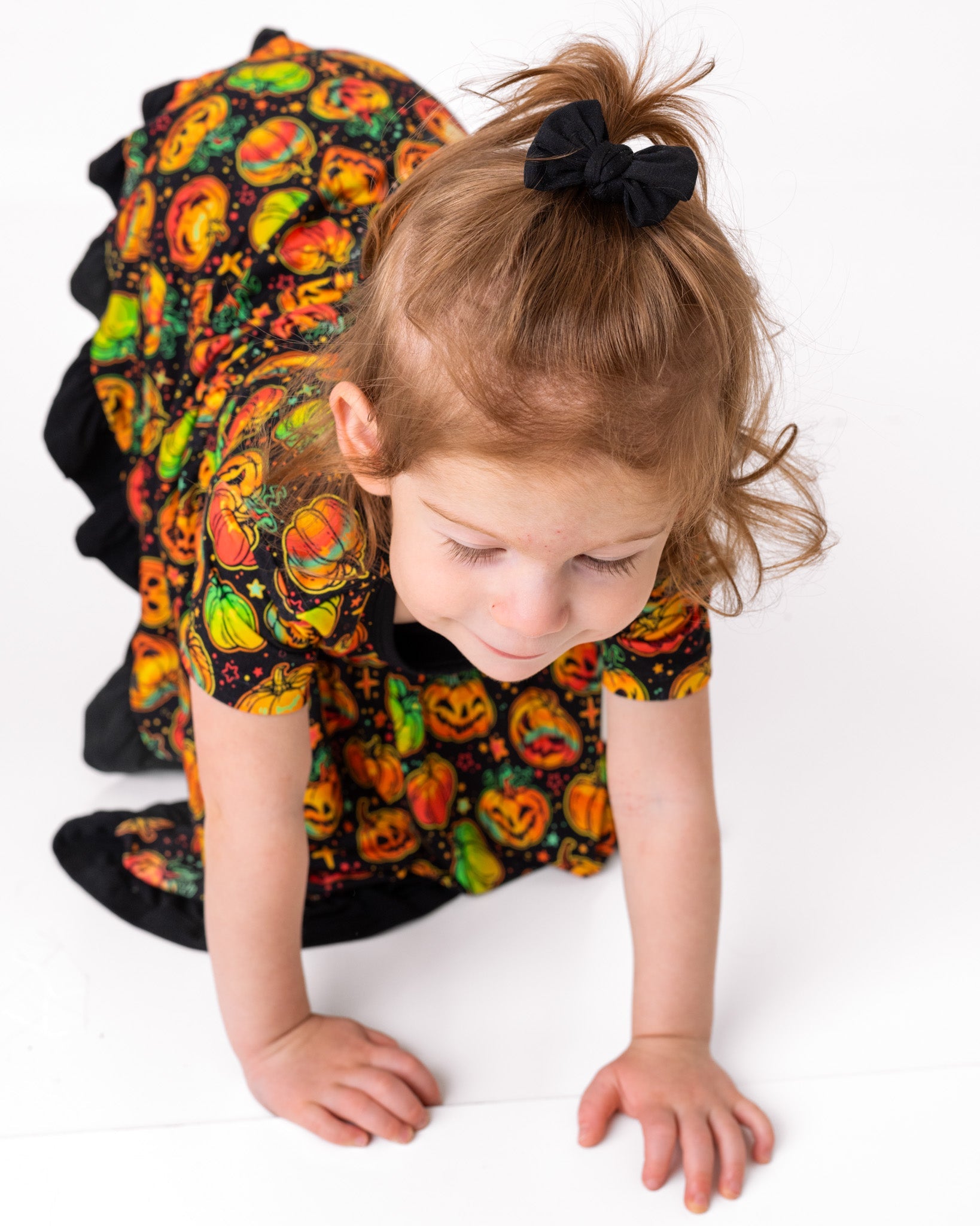 Black | Baby Bamboo Clip On Bow Set *new Style*