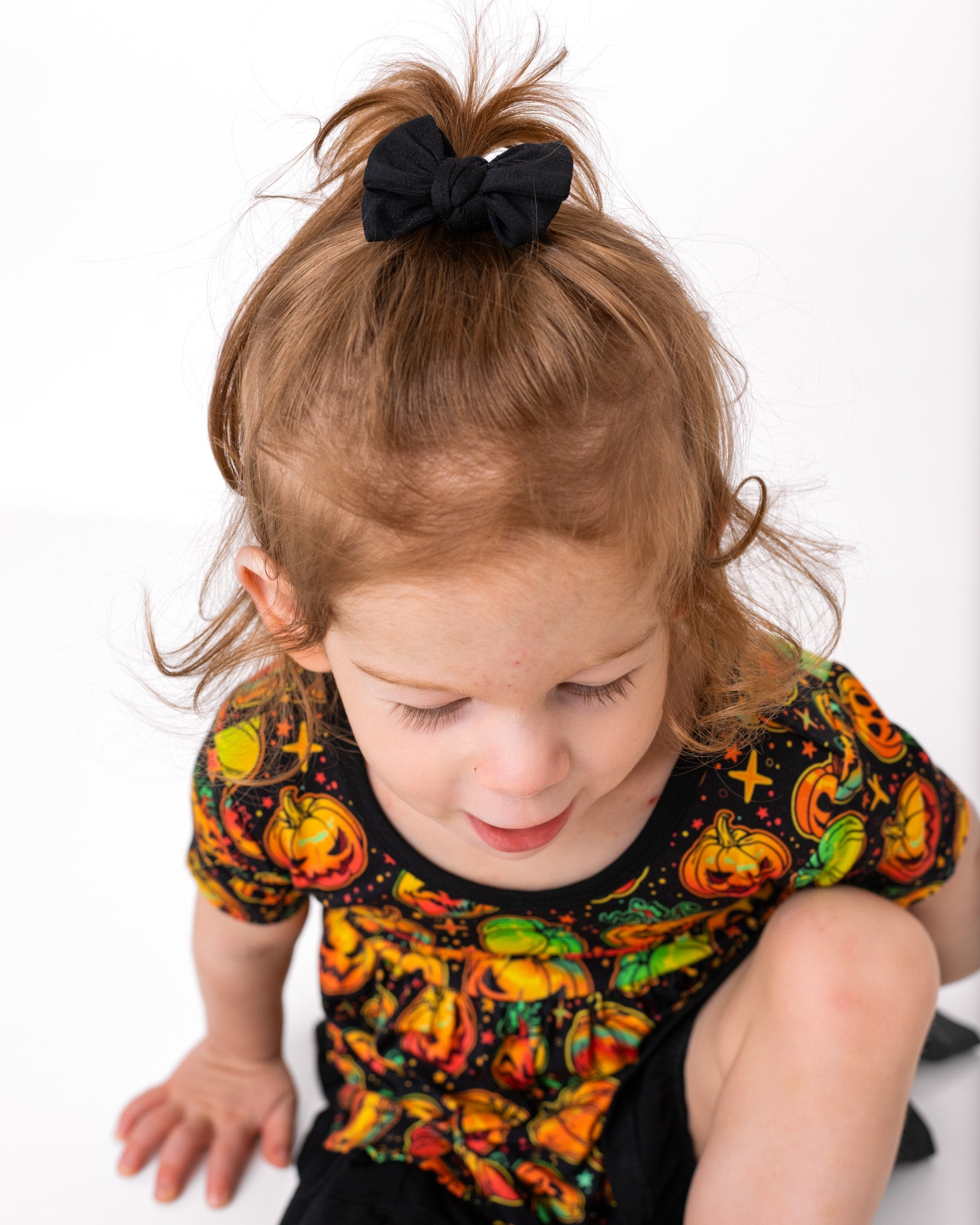 Black | Baby Bamboo Clip On Bow Set *new Style*