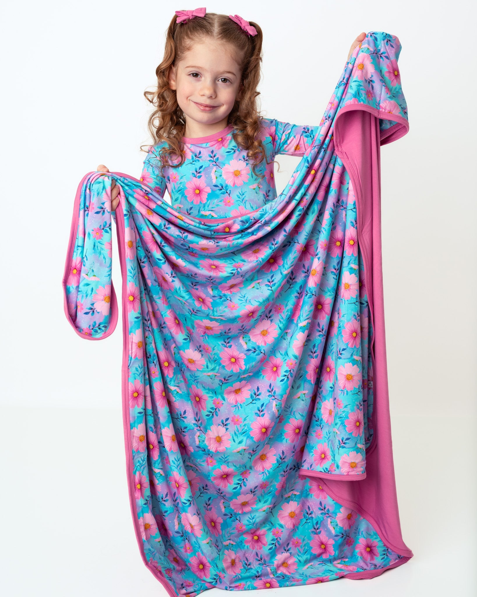 Dreamy Cosmos | Double Layer Bamboo Toddler Blanket