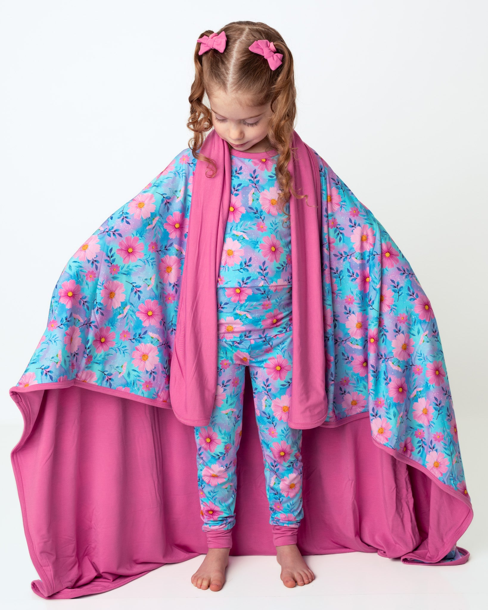 Dreamy Cosmos | Double Layer Bamboo Toddler Blanket