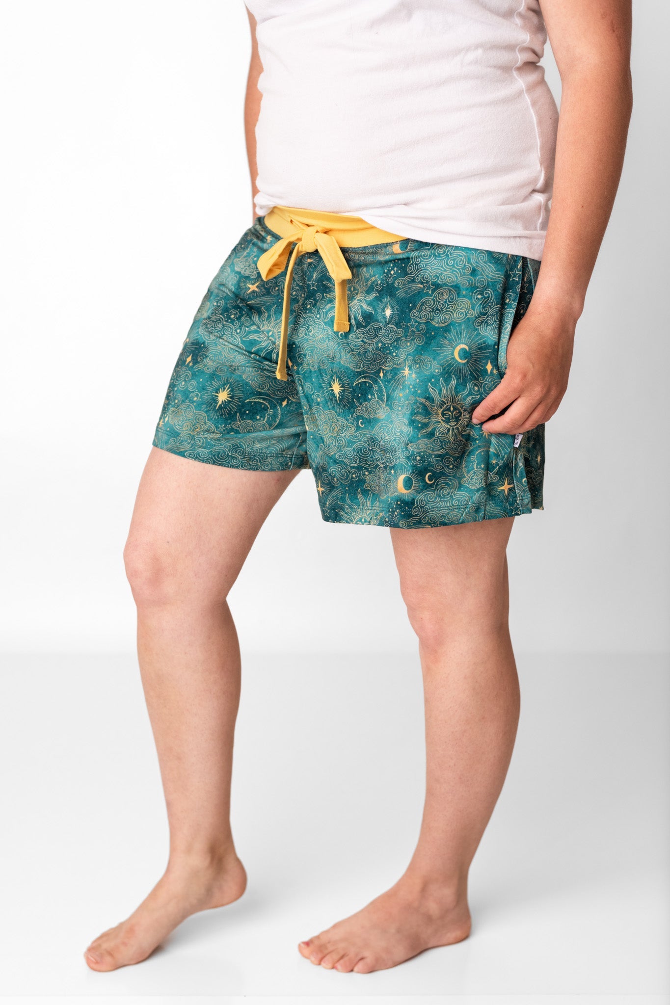 Dreamy Skies | Women's Bamboo Pajama Shorts