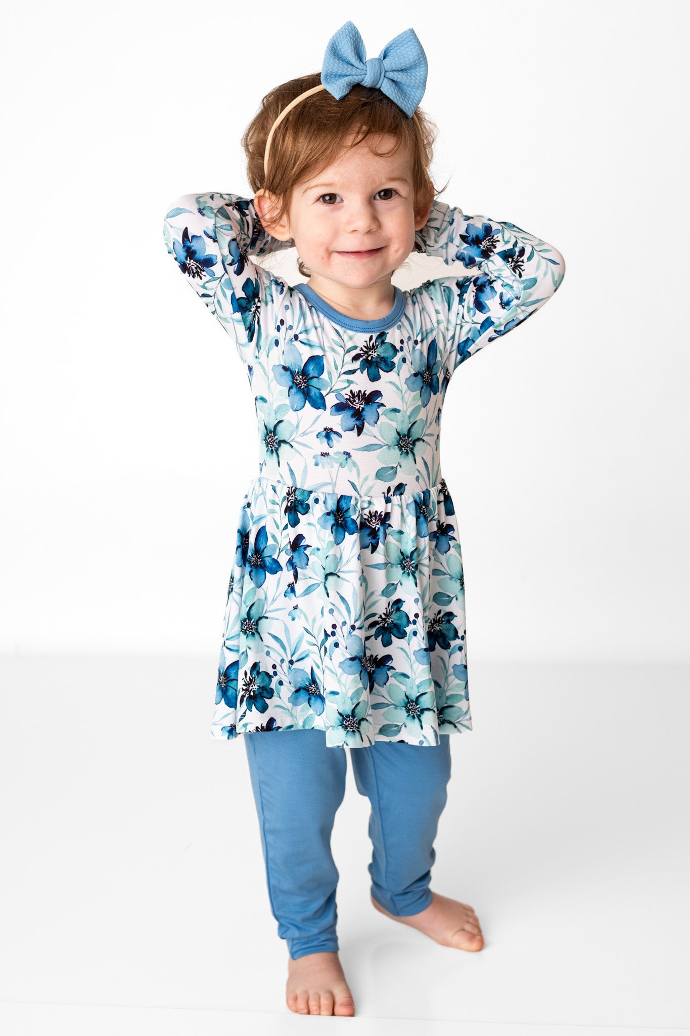 Steel Blue | Bamboo Baby, Toddler & Kids Pants