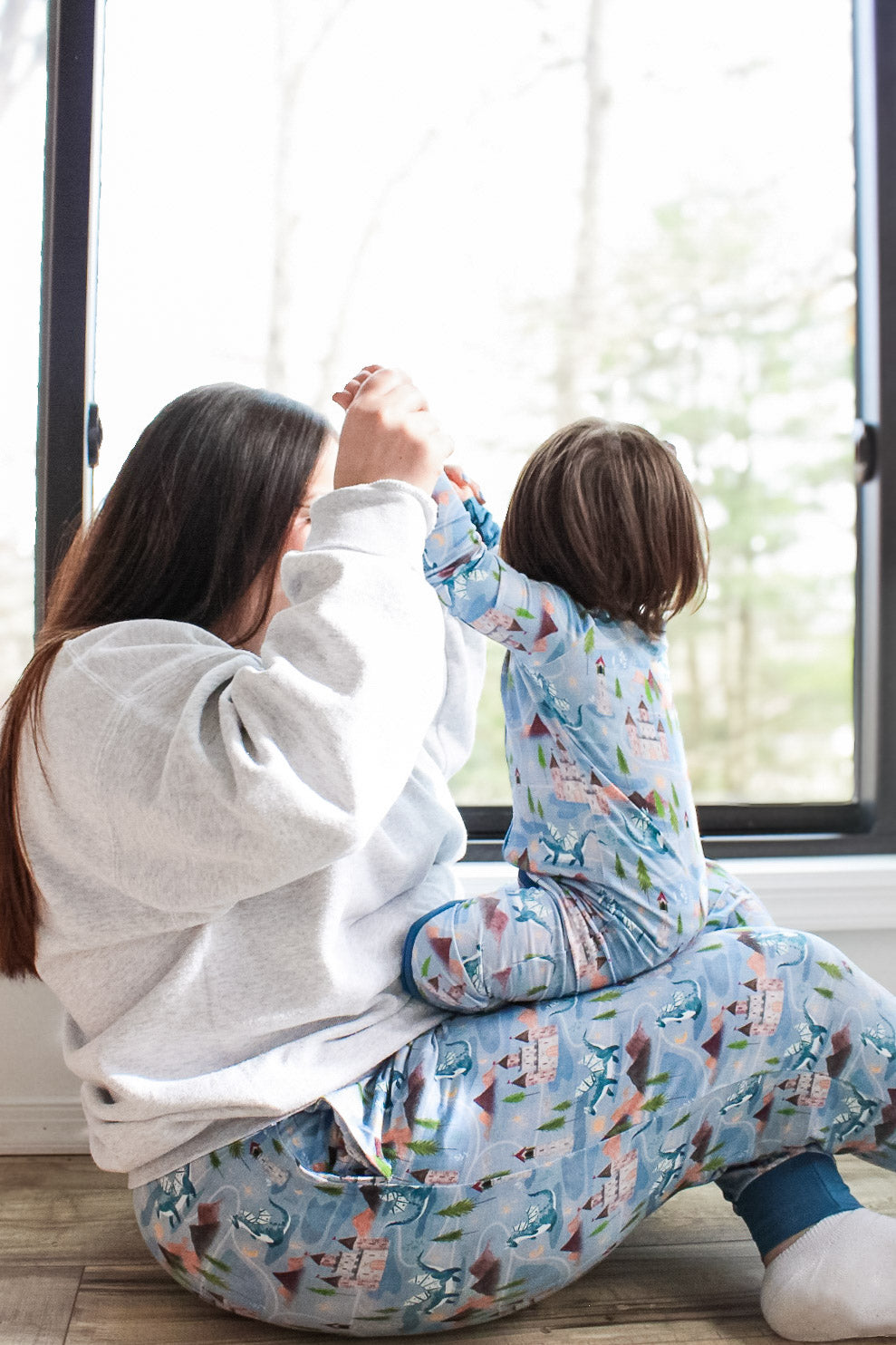 Castles & Dragons | Women's Bamboo Jogger Pajama Pants