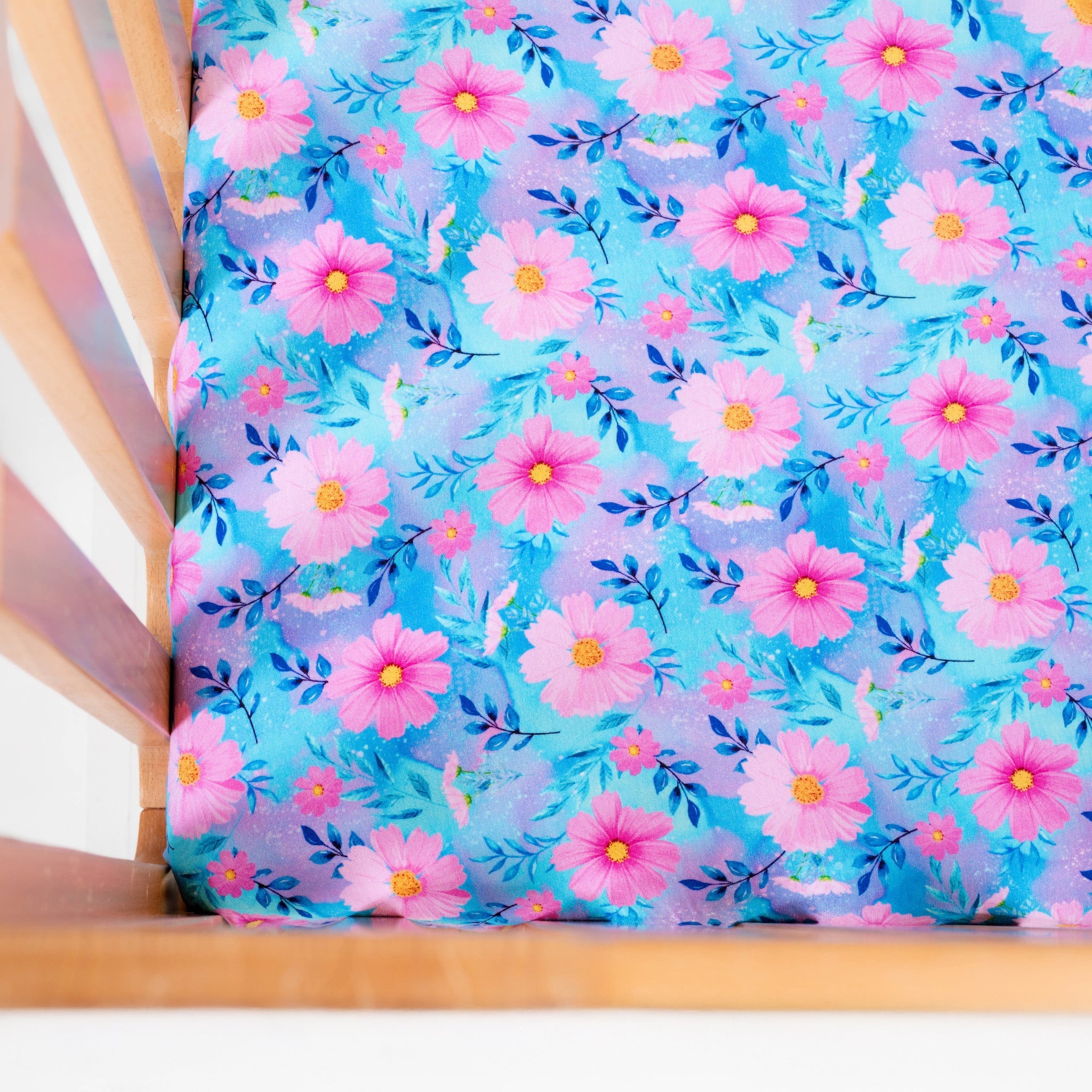 Dreamy Cosmos | Bamboo Crib Sheet