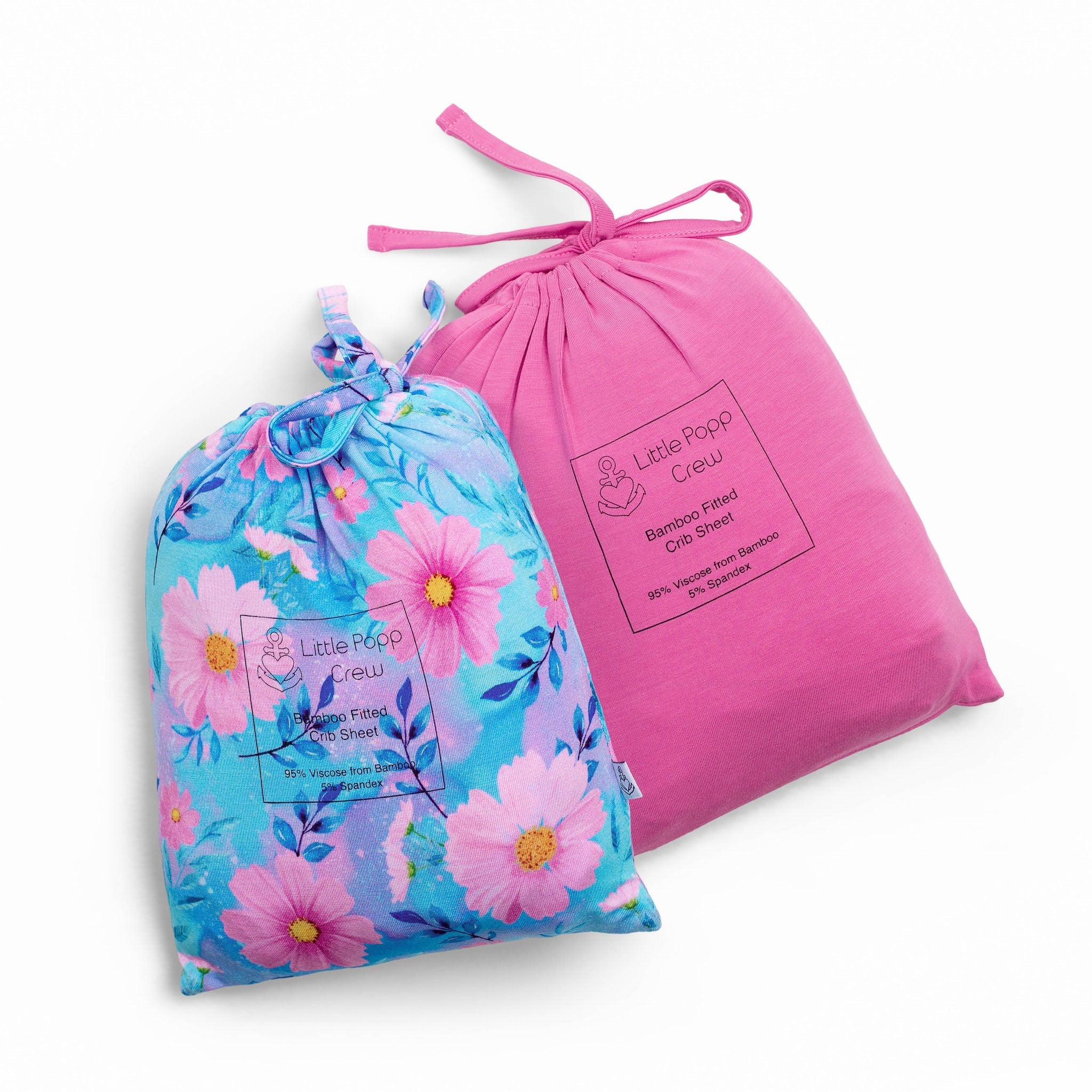 Fuchsia | Bamboo Crib Sheet