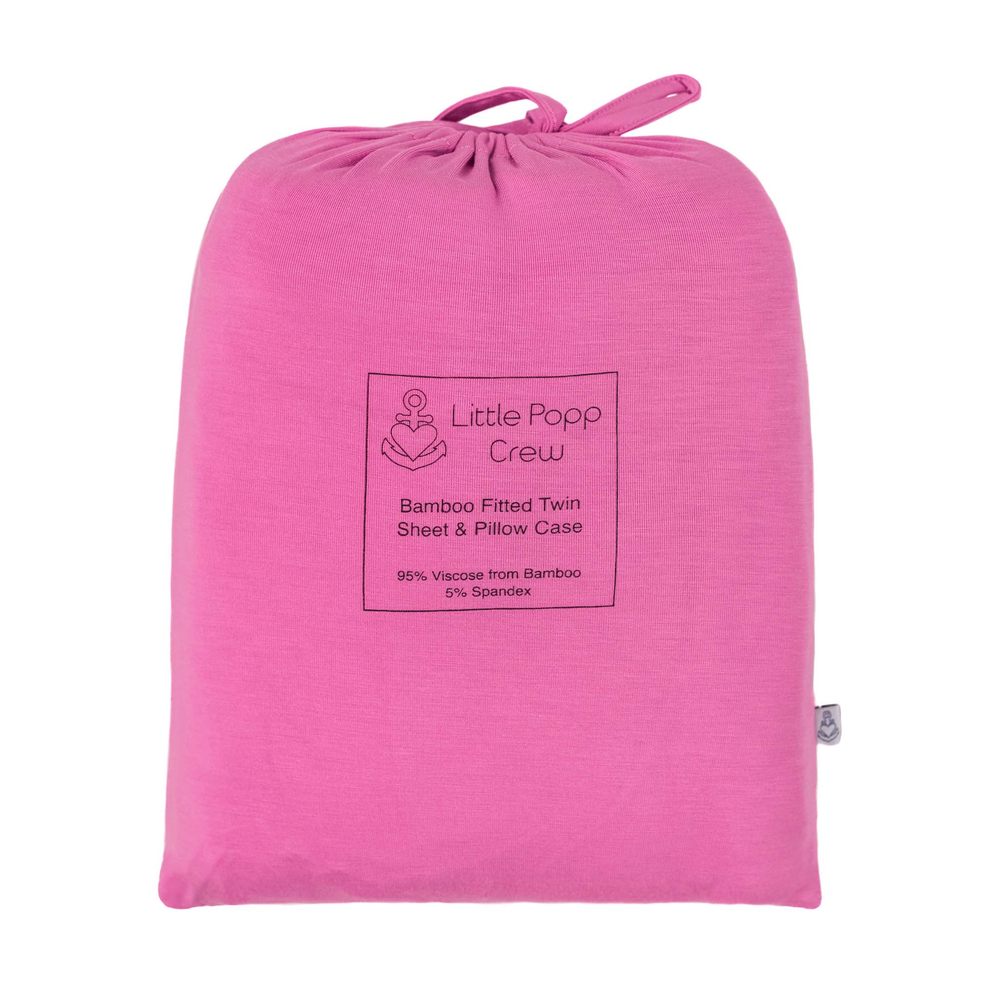 Fuchsia | Twin Sheet & Two Pillowcase Set