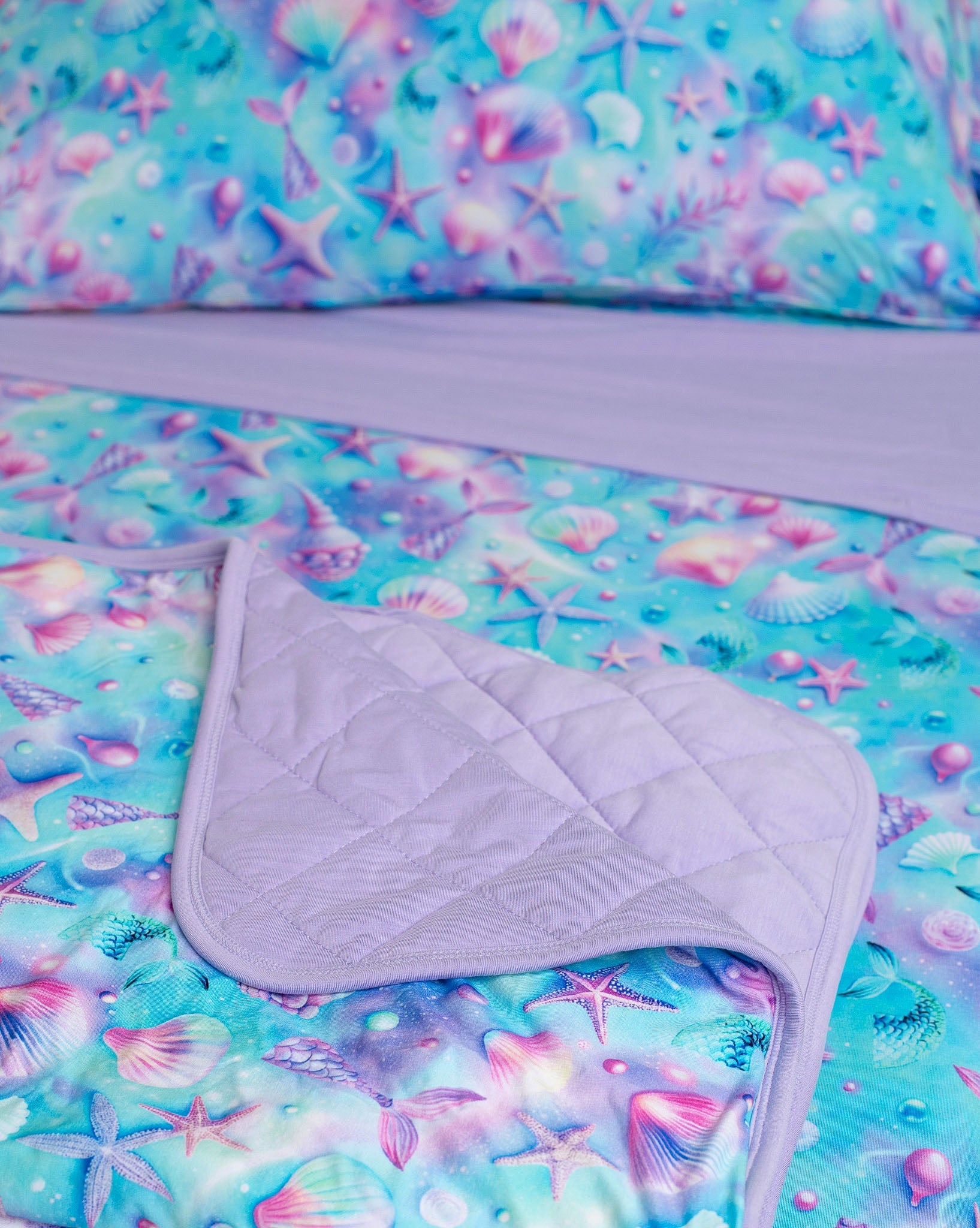 Magical Mermaid Shells | Twin Sheet