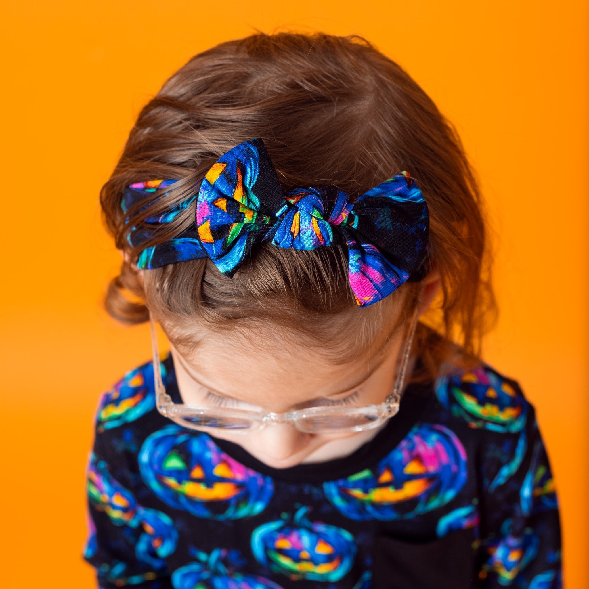 Halloween | Jack-o’-lanterns | Bamboo Headband Bow