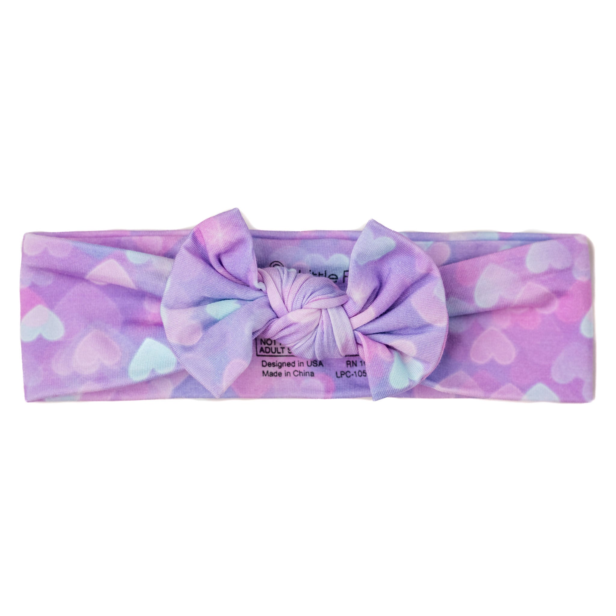 Hearts | Bamboo Headband Bow