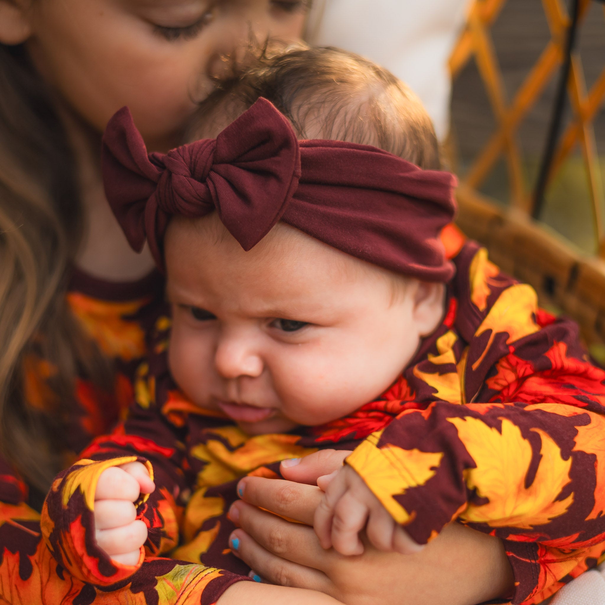 Ember | Bamboo Headband Bow