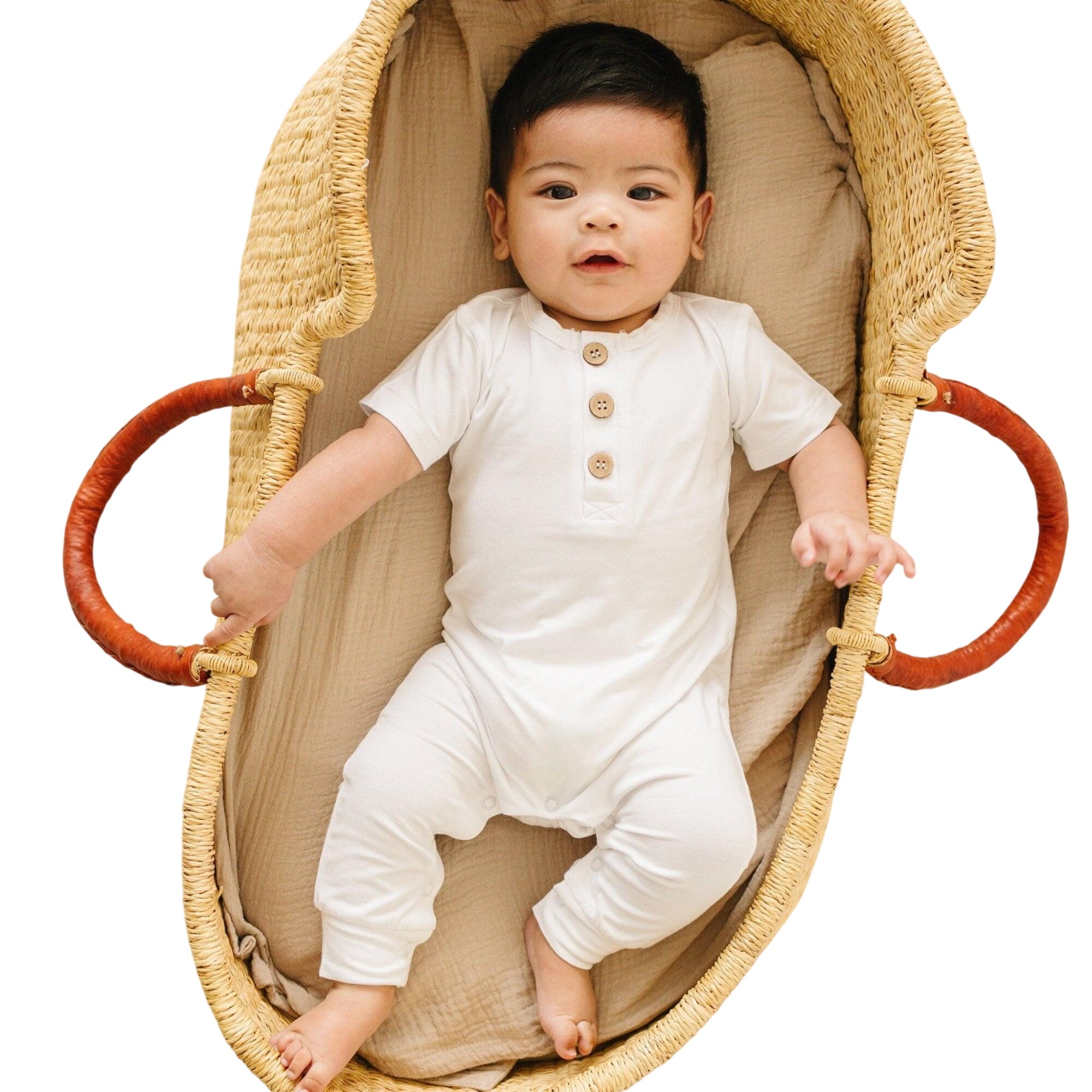 Bamboo Henley Romper