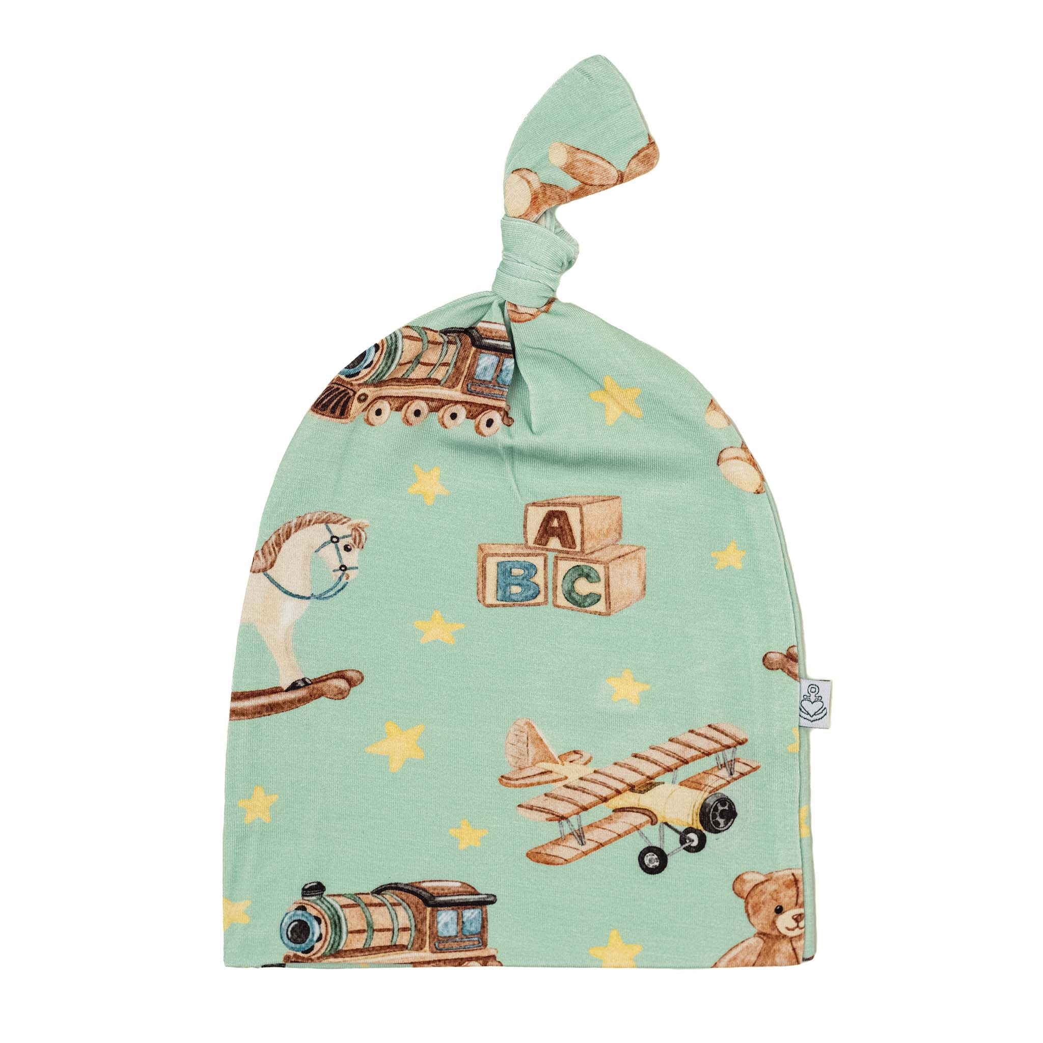 Vintage Toys | Bamboo Newborn Baby Knotted Hat