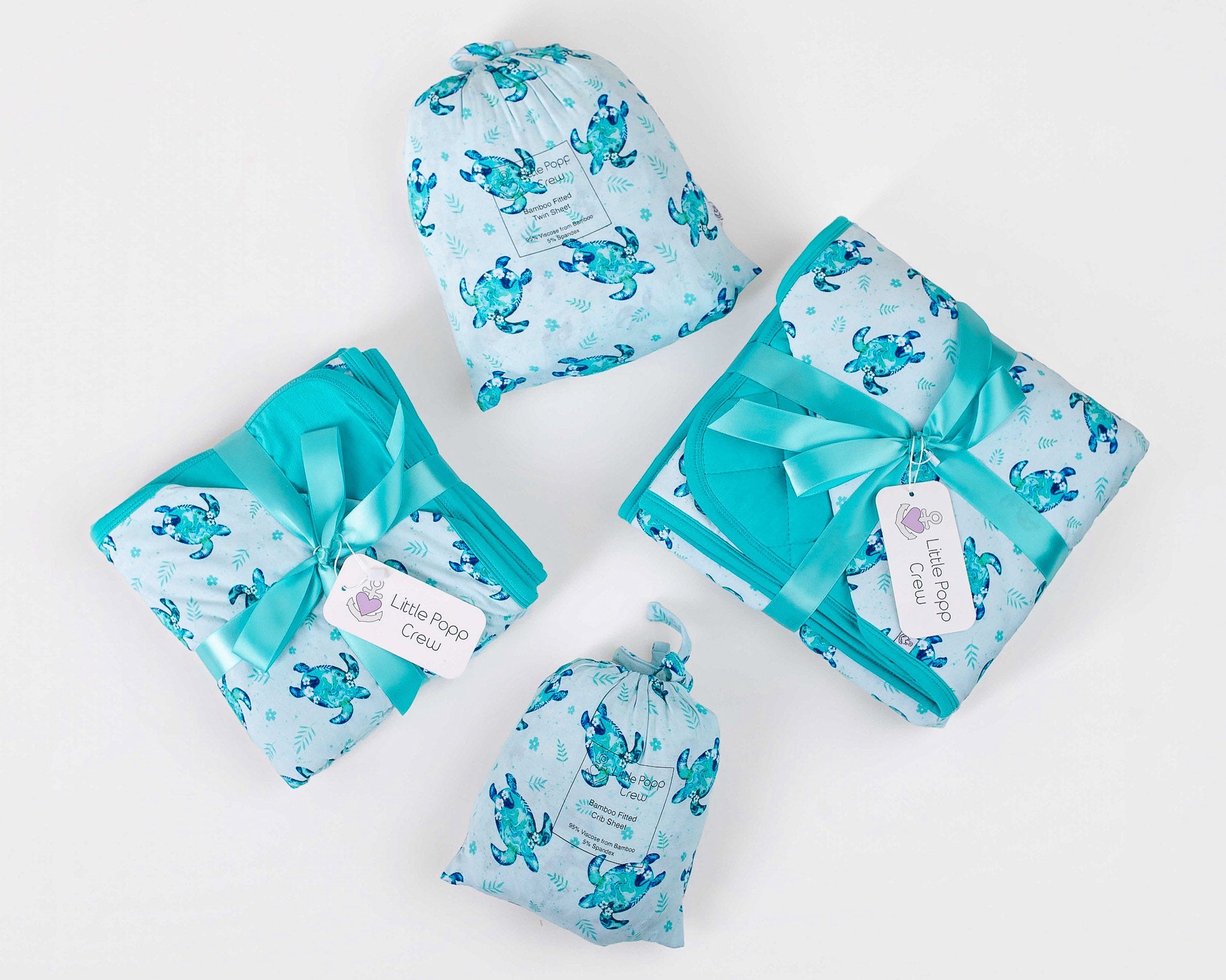 Sea Turtles | Bamboo Crib Sheet