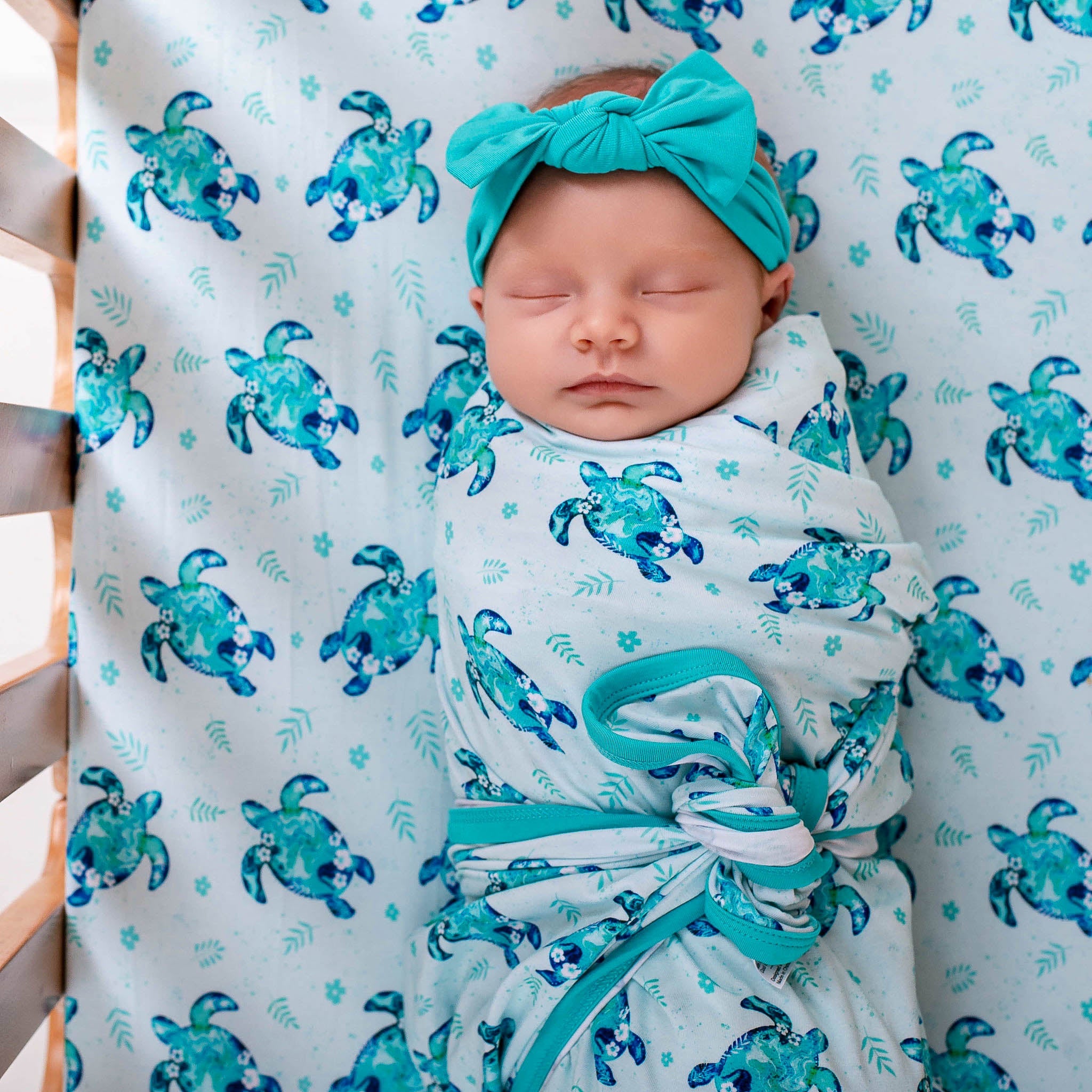 Sea Turtles | Bamboo Crib Sheet