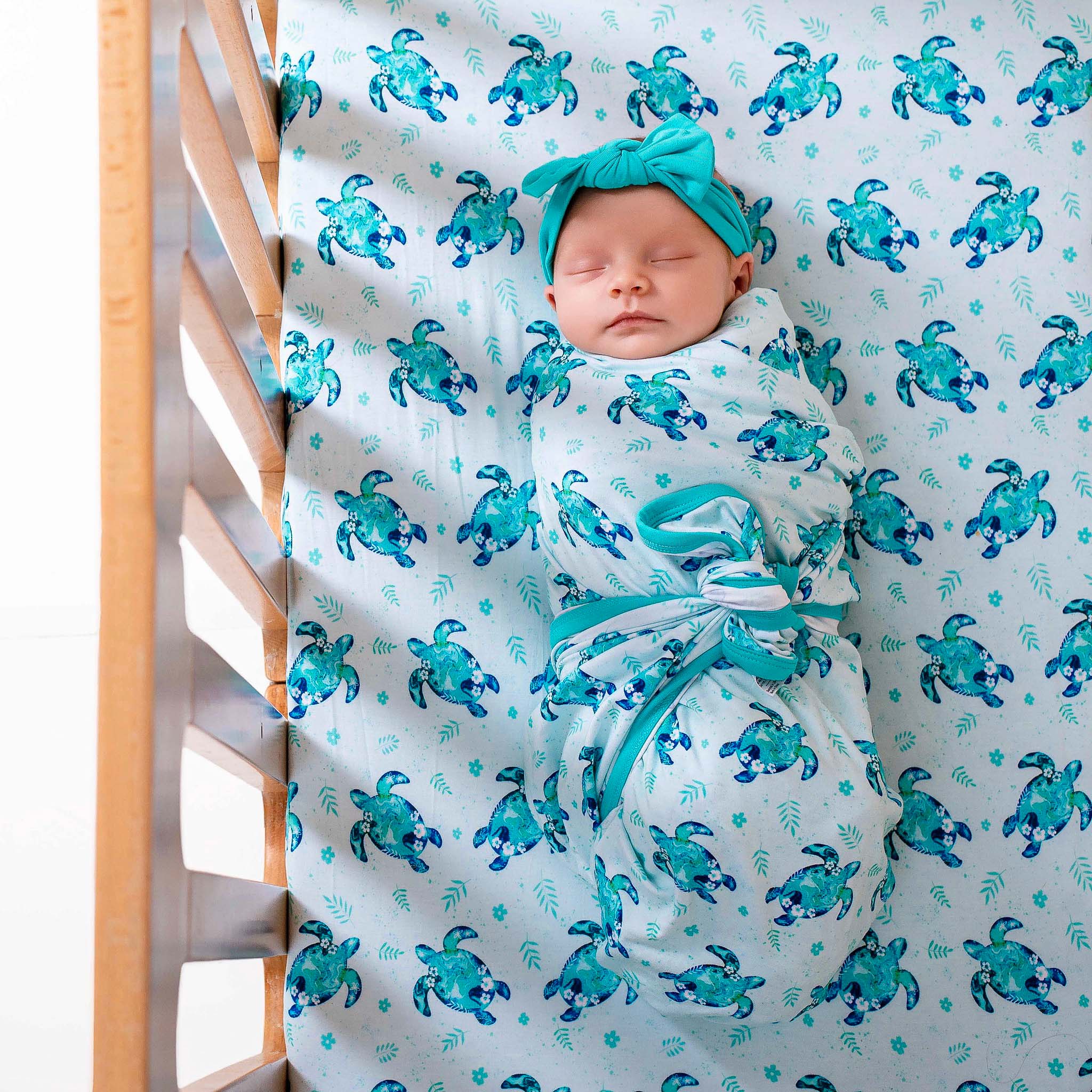 Sea Turtles | Bamboo Crib Sheet