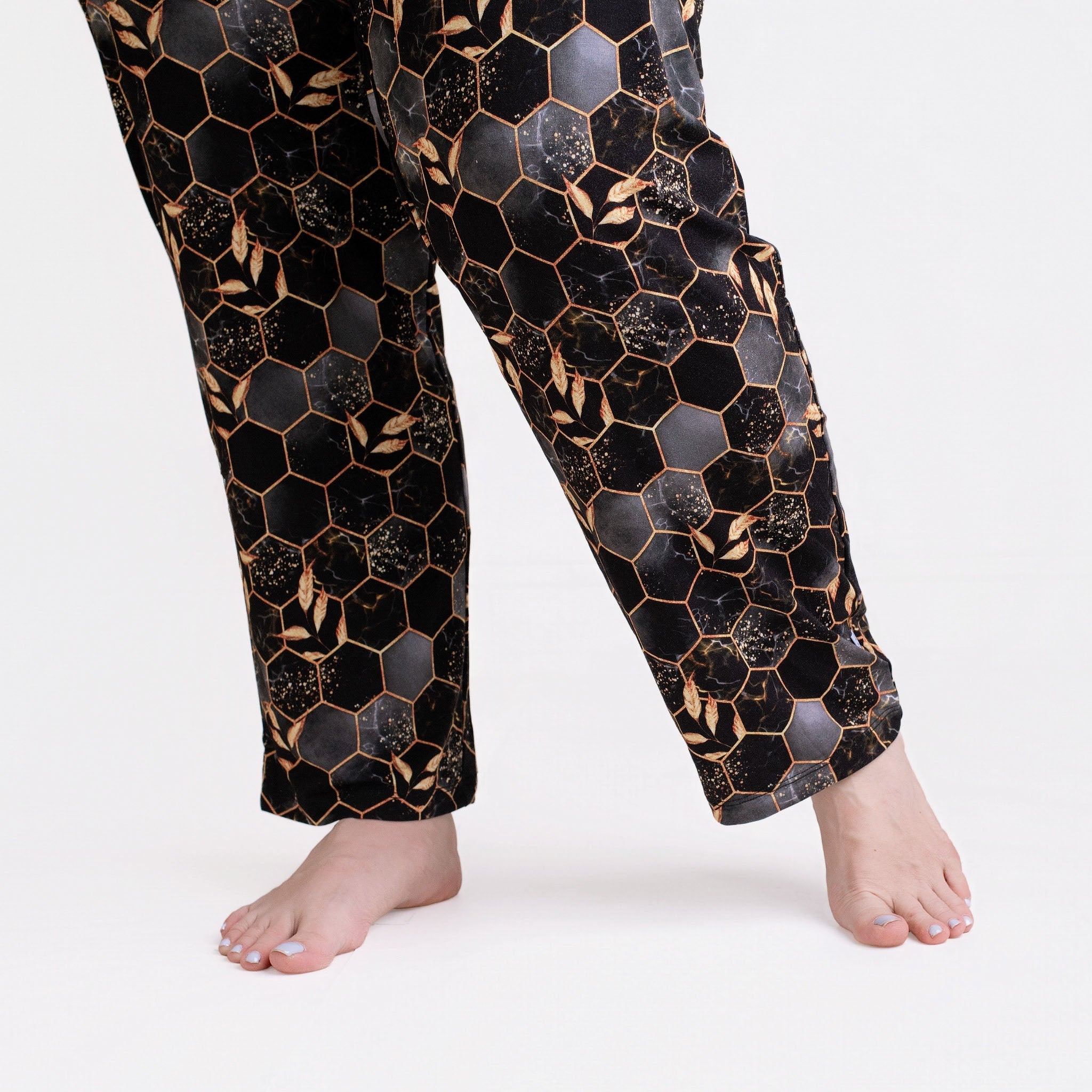 Midnight Honey | Men's Bamboo Relaxed Lounge Pajama Pants