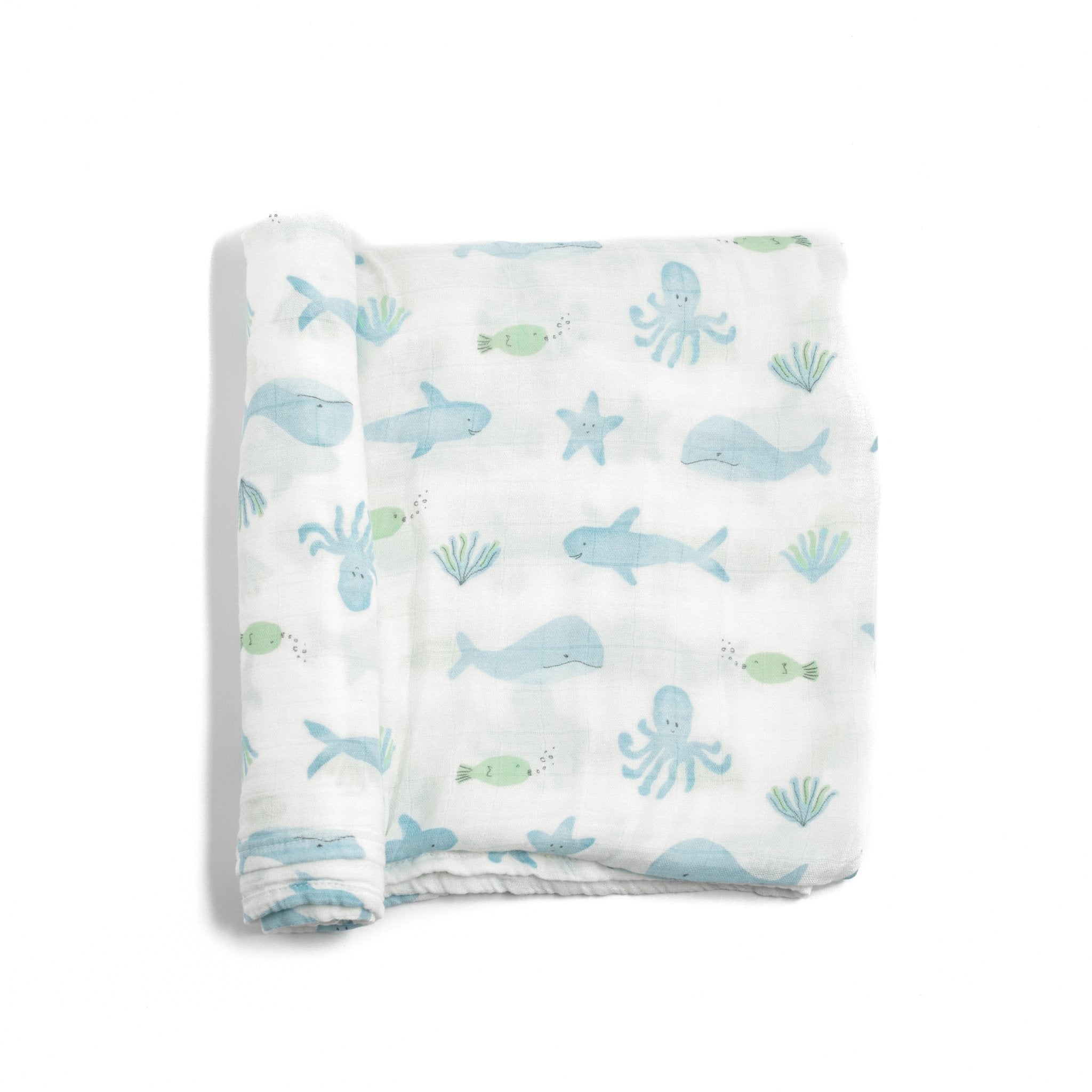 Bamboo Muslin Swaddle Blanket In Baby Ballers
