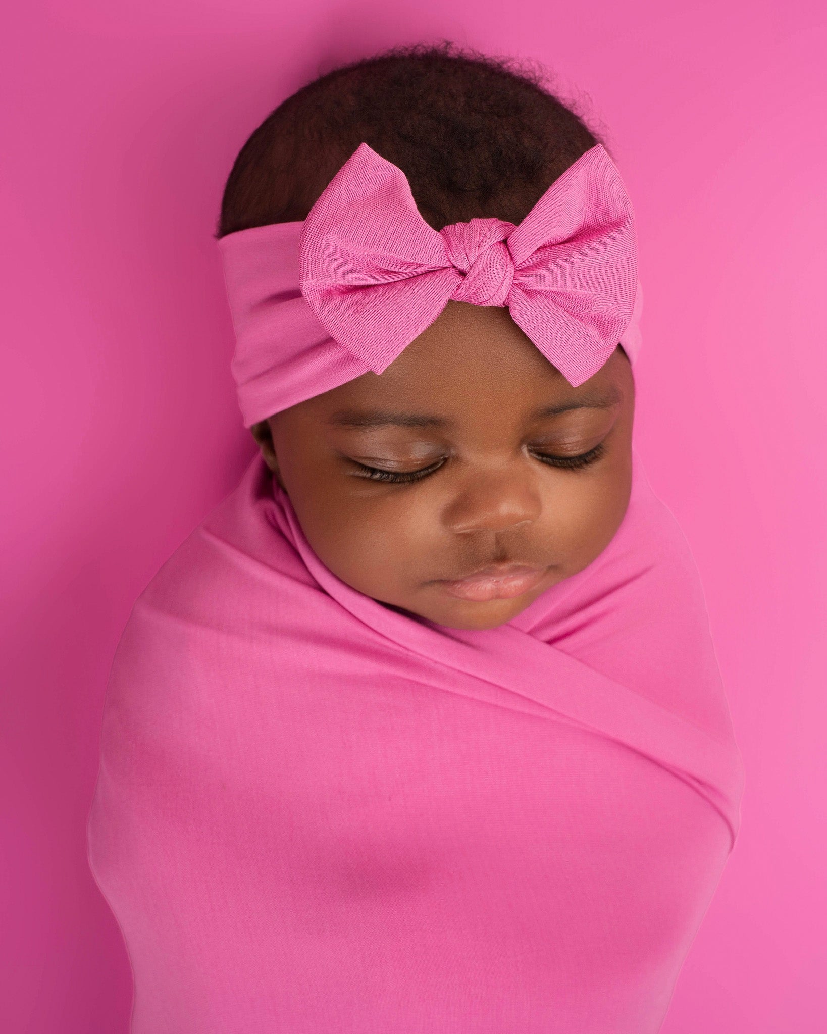 Fuchsia | Bamboo Swaddle Blanket