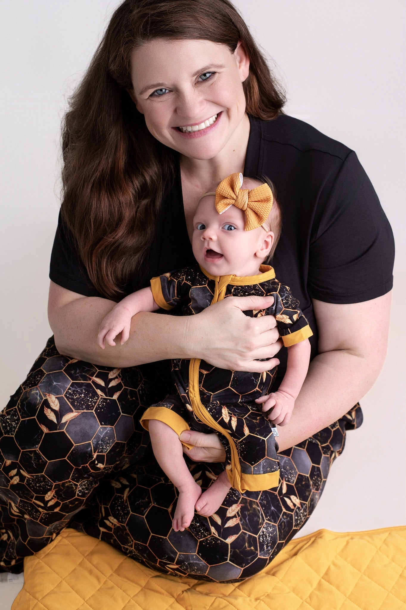 Midnight Honey | Bamboo Shorty Zipper Romper - Baby, Infant & Toddler