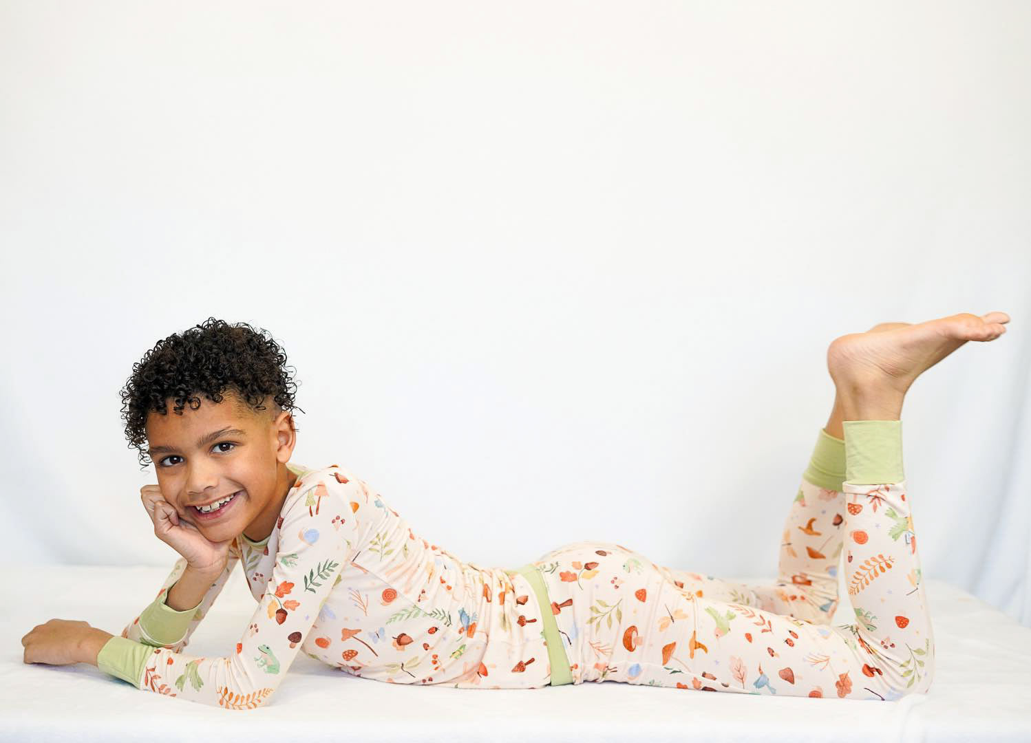 Whimsical Woodland | Two-piece Bamboo Long Sleeve Toddler & Kids Pajamas