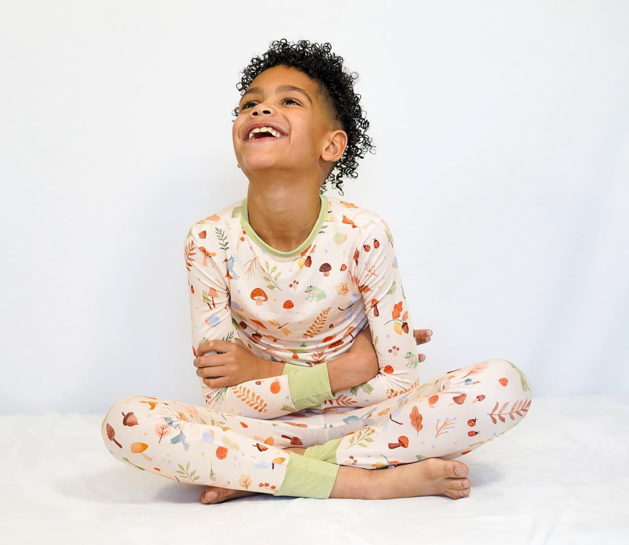 Whimsical Woodland | Two-piece Bamboo Long Sleeve Toddler & Kids Pajamas