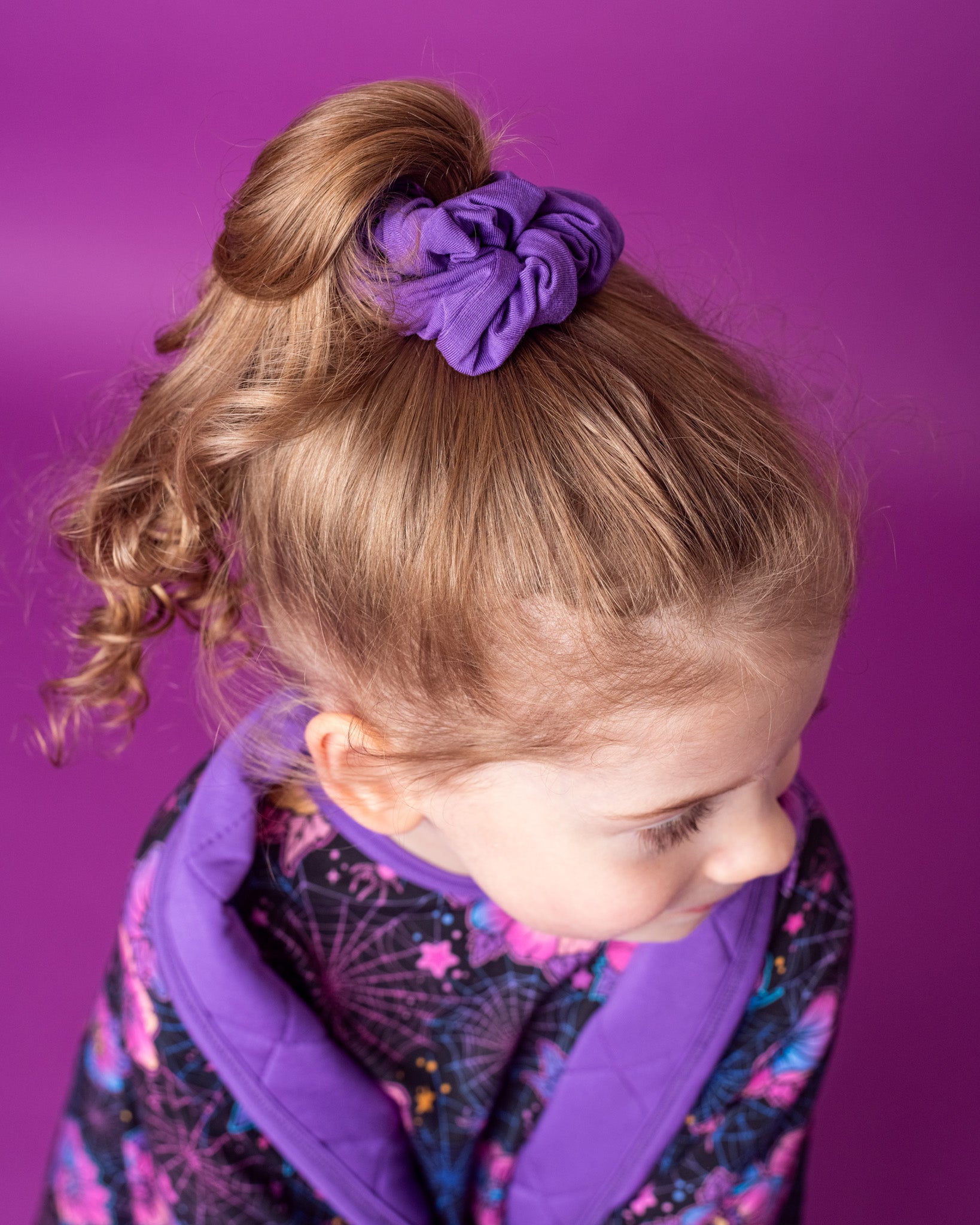 Violet | Bamboo Scrunchie