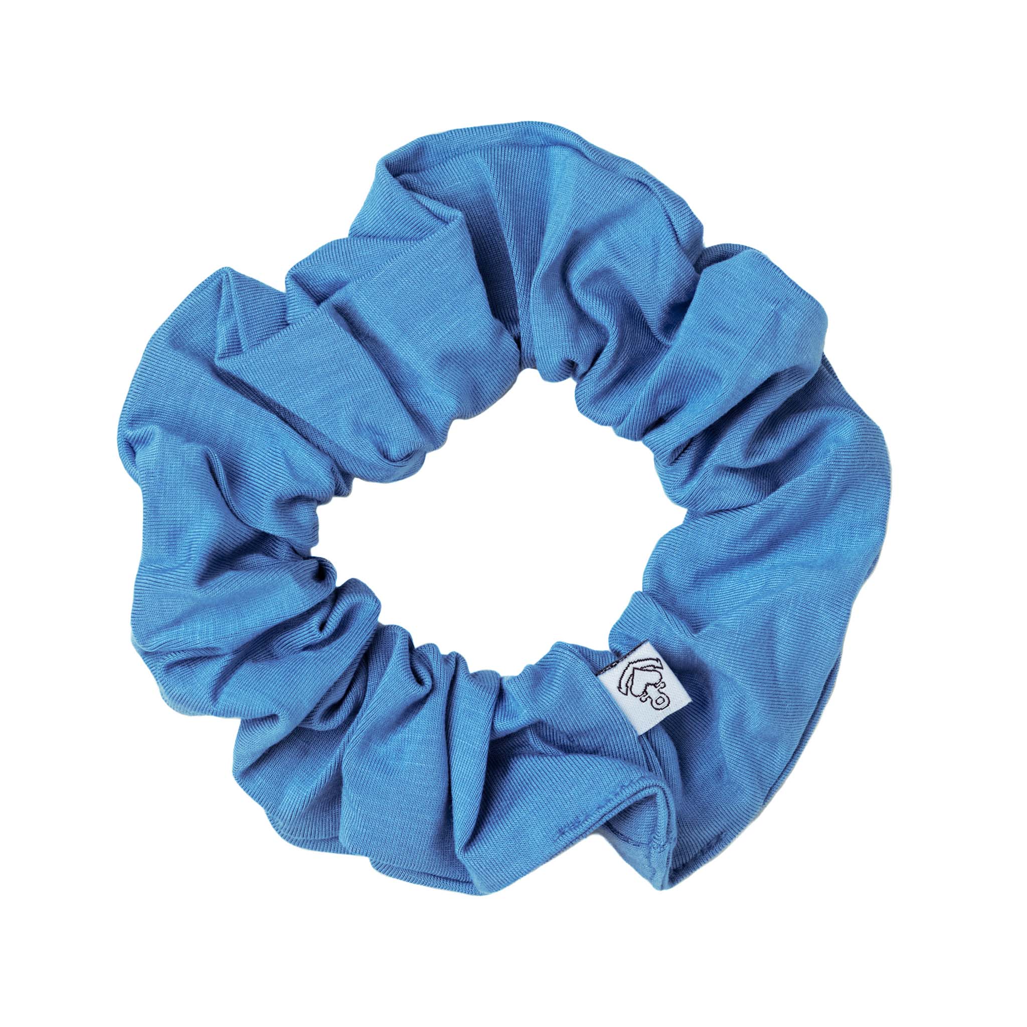 Steel Blue | Bamboo Scrunchie