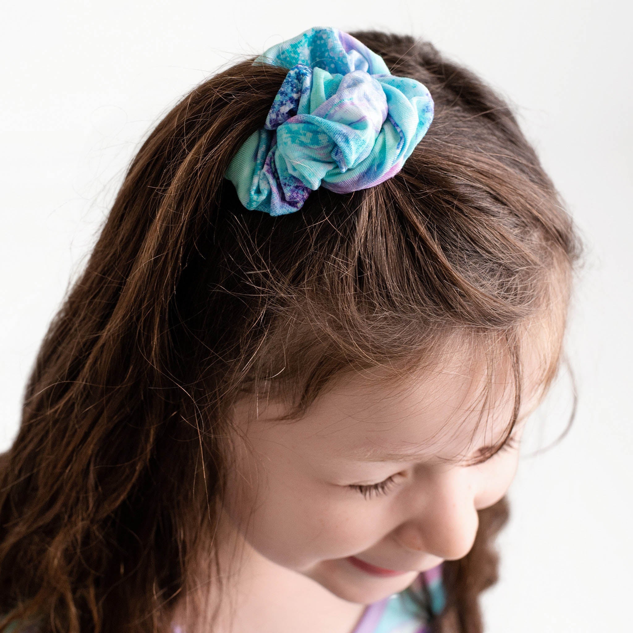 Mermaid Glitter | Bamboo Scrunchie