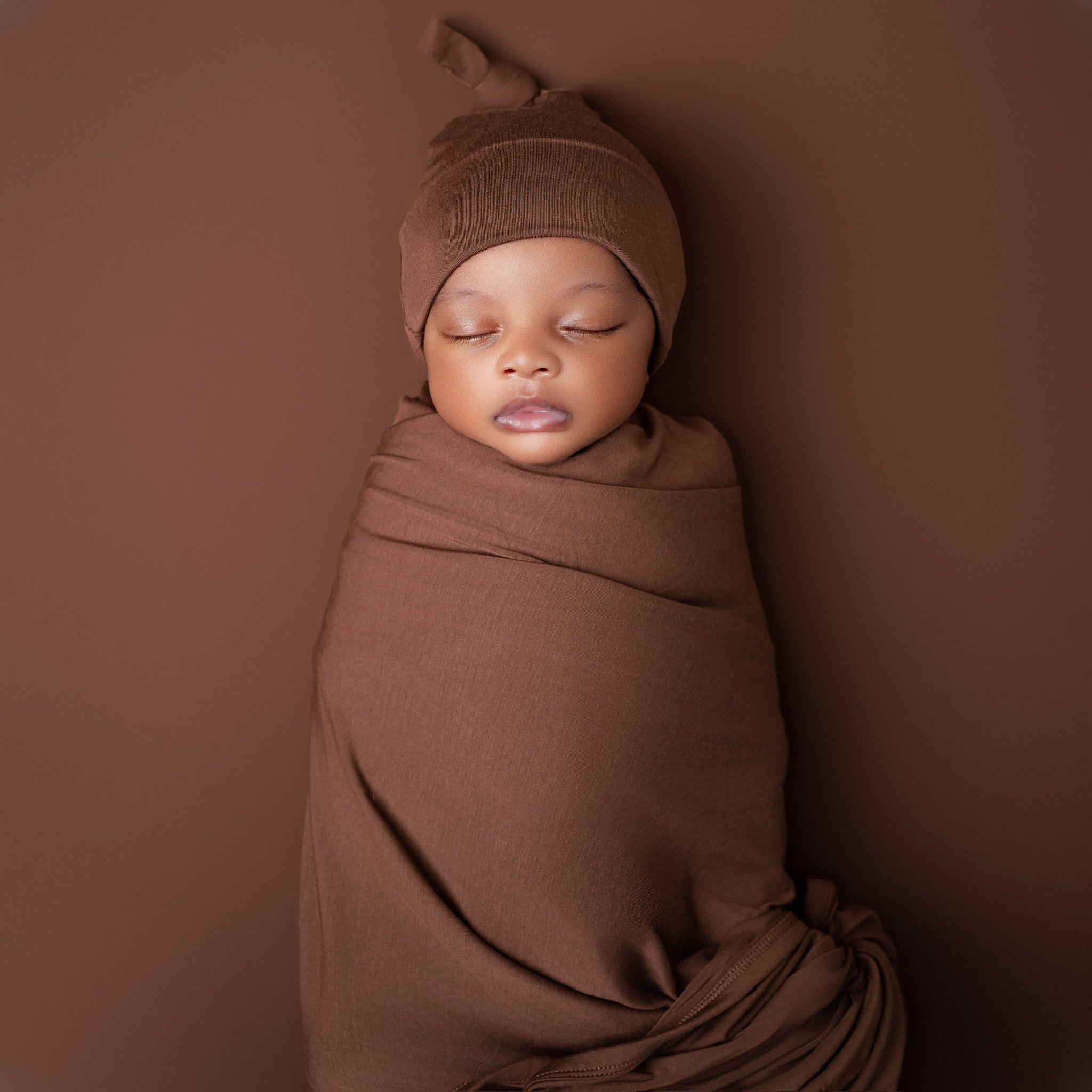 Chocolate | Bamboo Swaddle Blanket