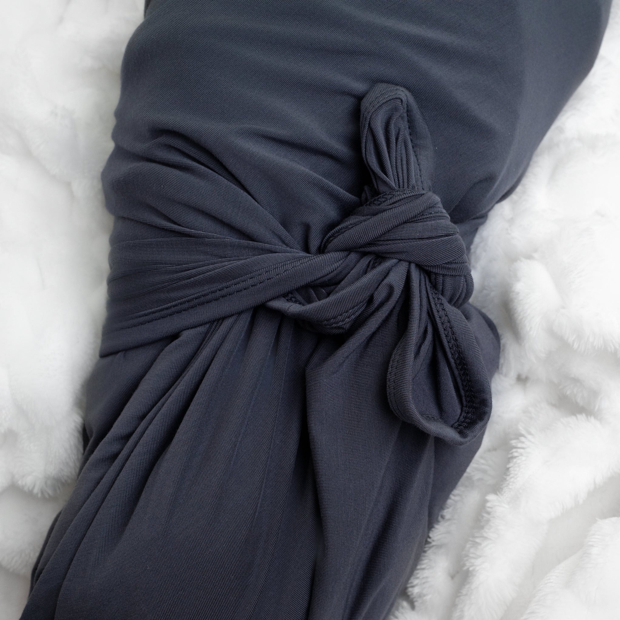 Charcoal | Bamboo Swaddle Blanket