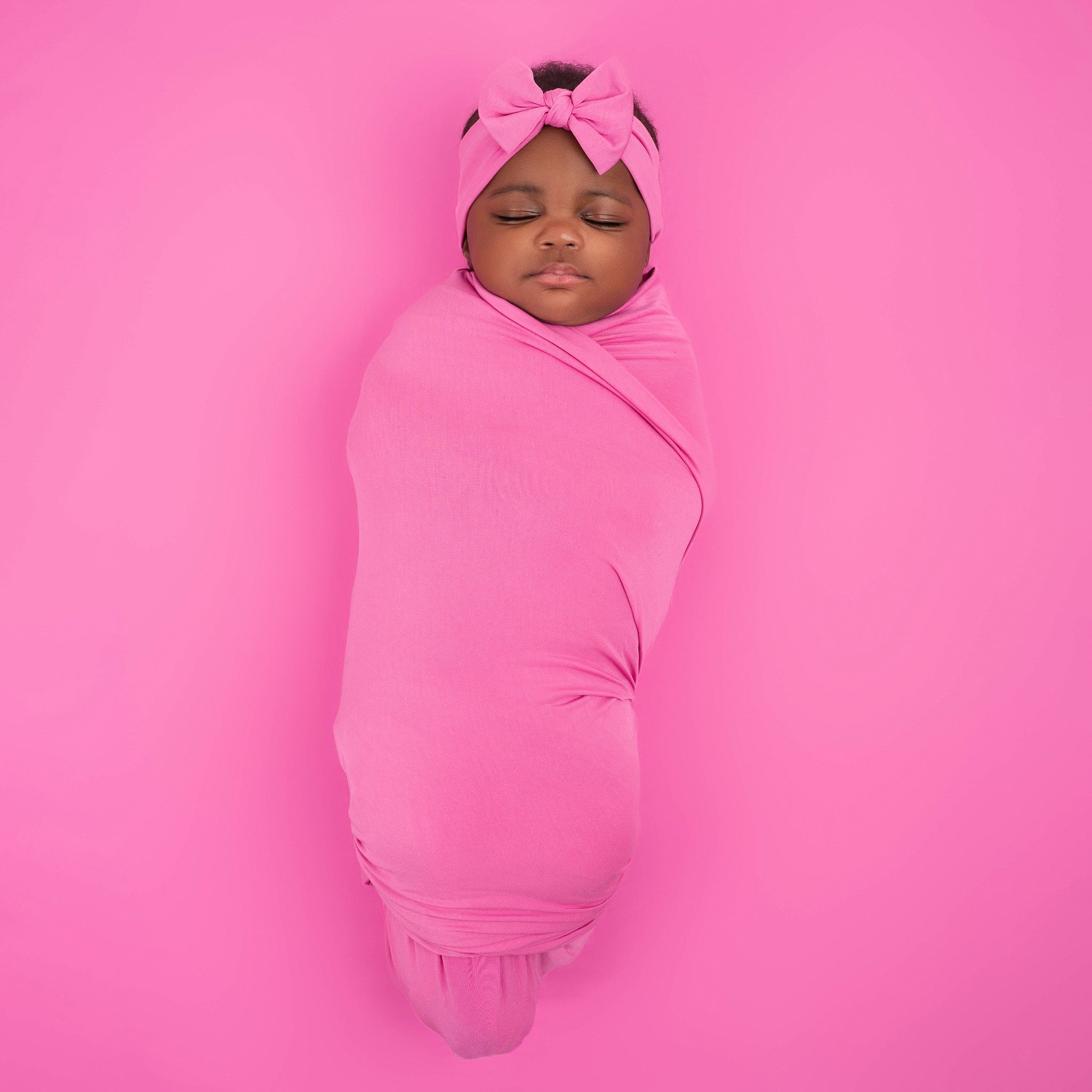 Fuchsia | Bamboo Swaddle Blanket