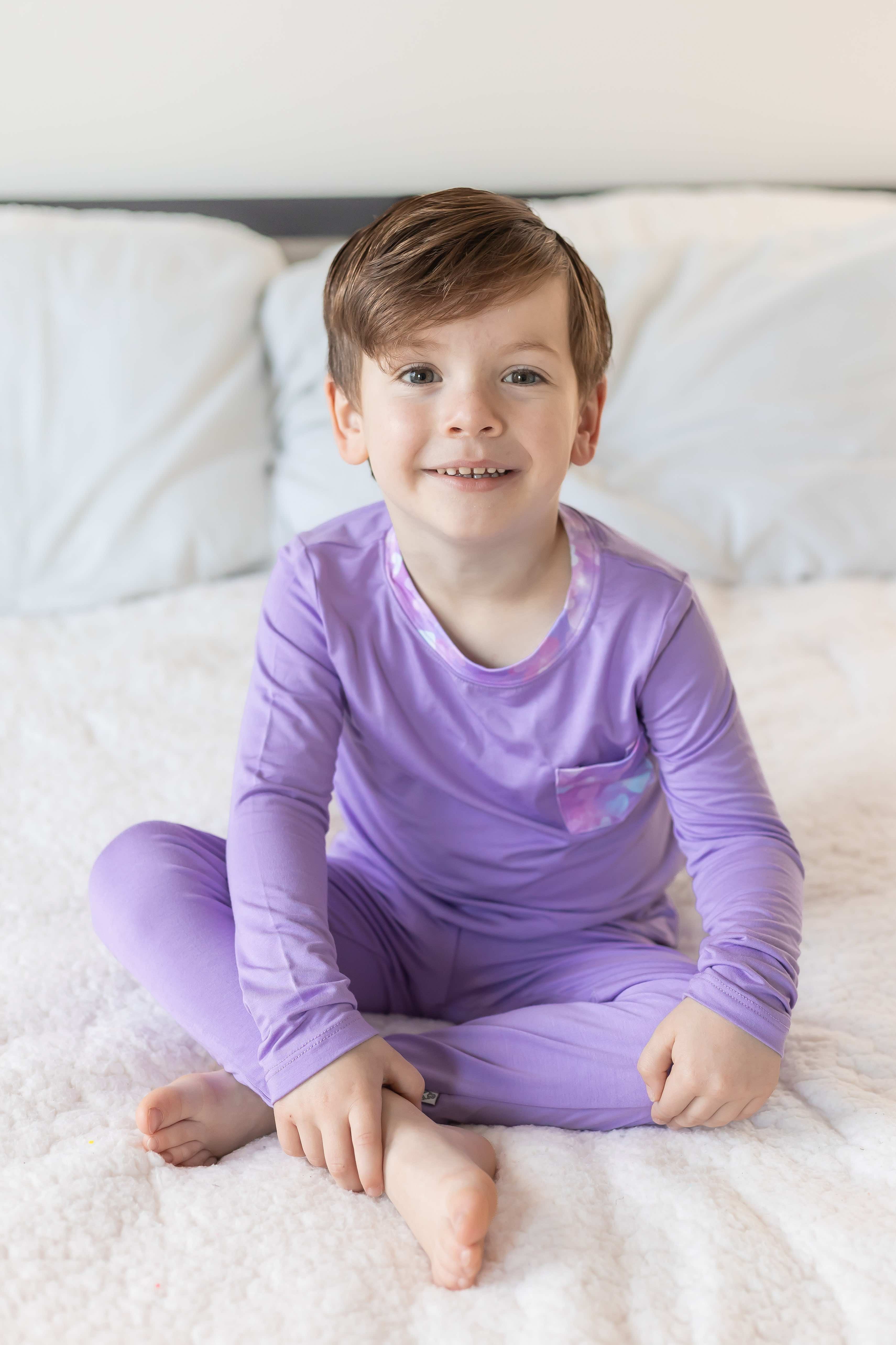 Purple | Bamboo Baby, Toddler & Kids Pants