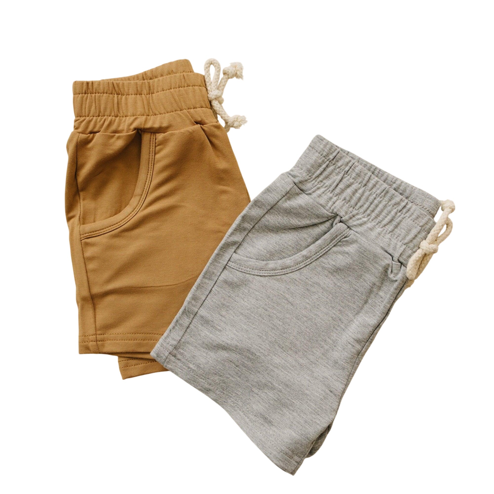 Bamboo Terry Drawstring Shorts