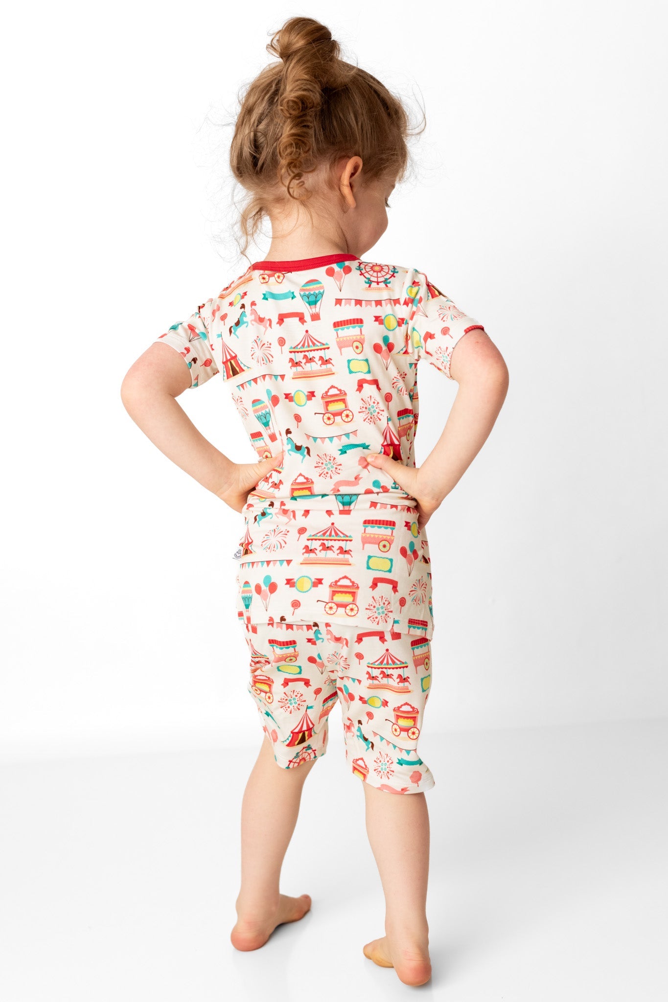 Classic Carnival | Two-piece Bamboo Short Sleeve Toddler & Kids Apparel Set