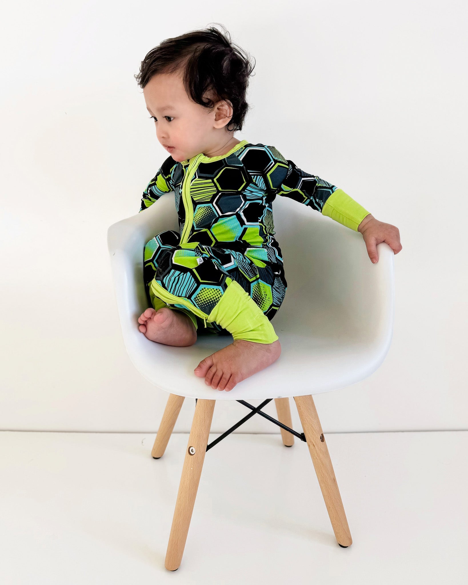 Blitz | Convertible Bamboo Zipper Baby Pajamas