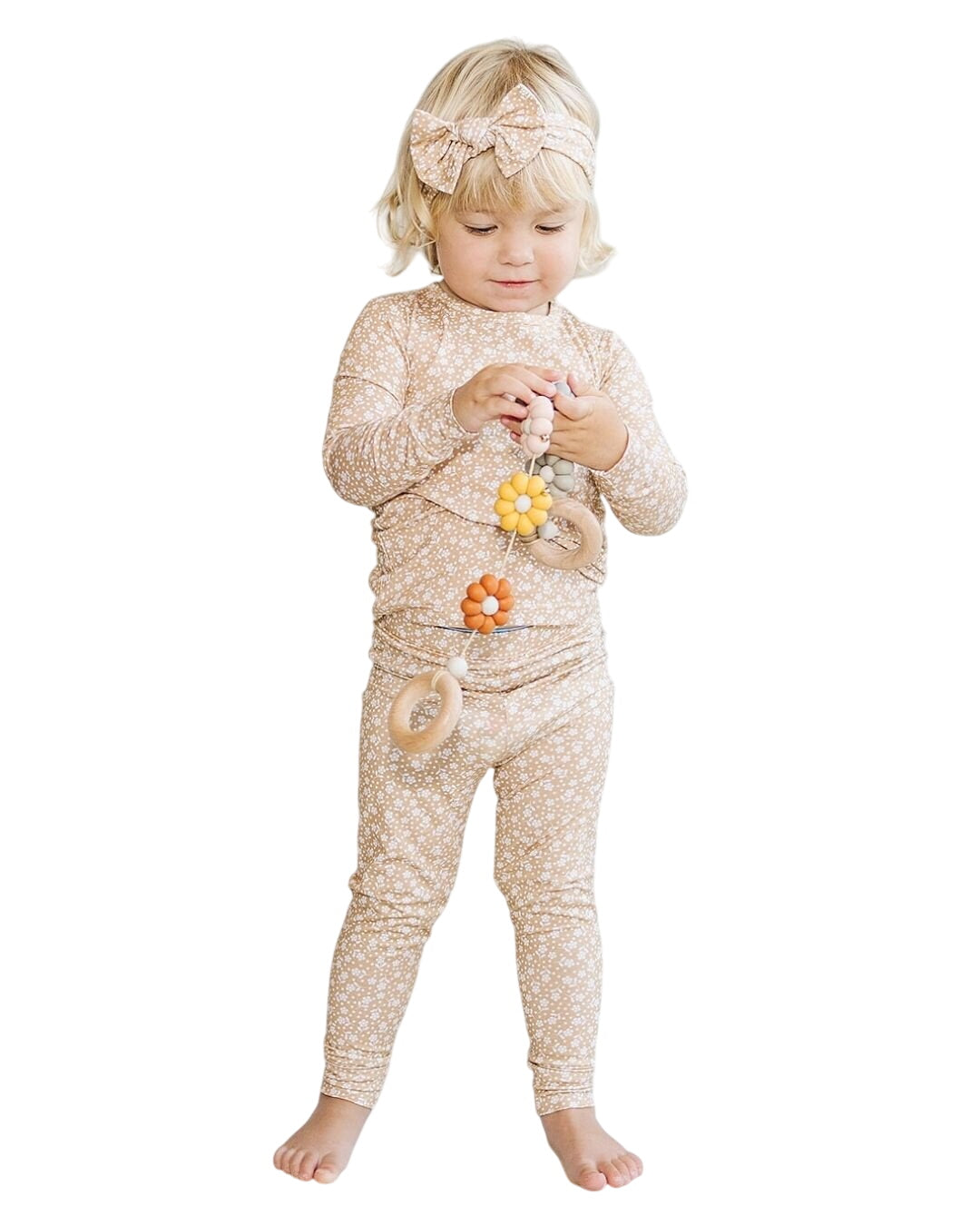 Bamboo Two Piece Set | Neutral Garden