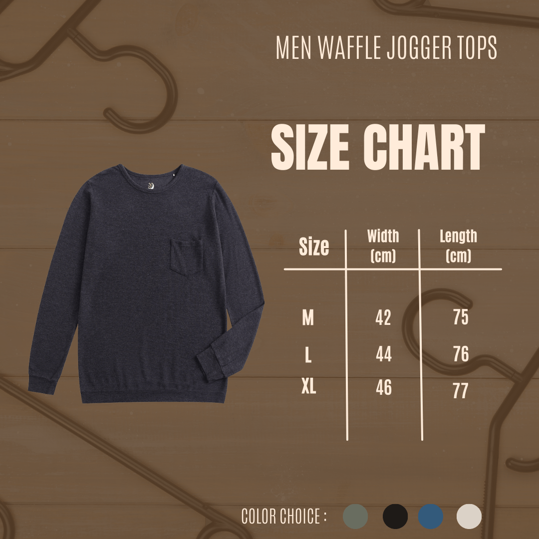 Bamboo Waffle Men's Top-line Dry Only